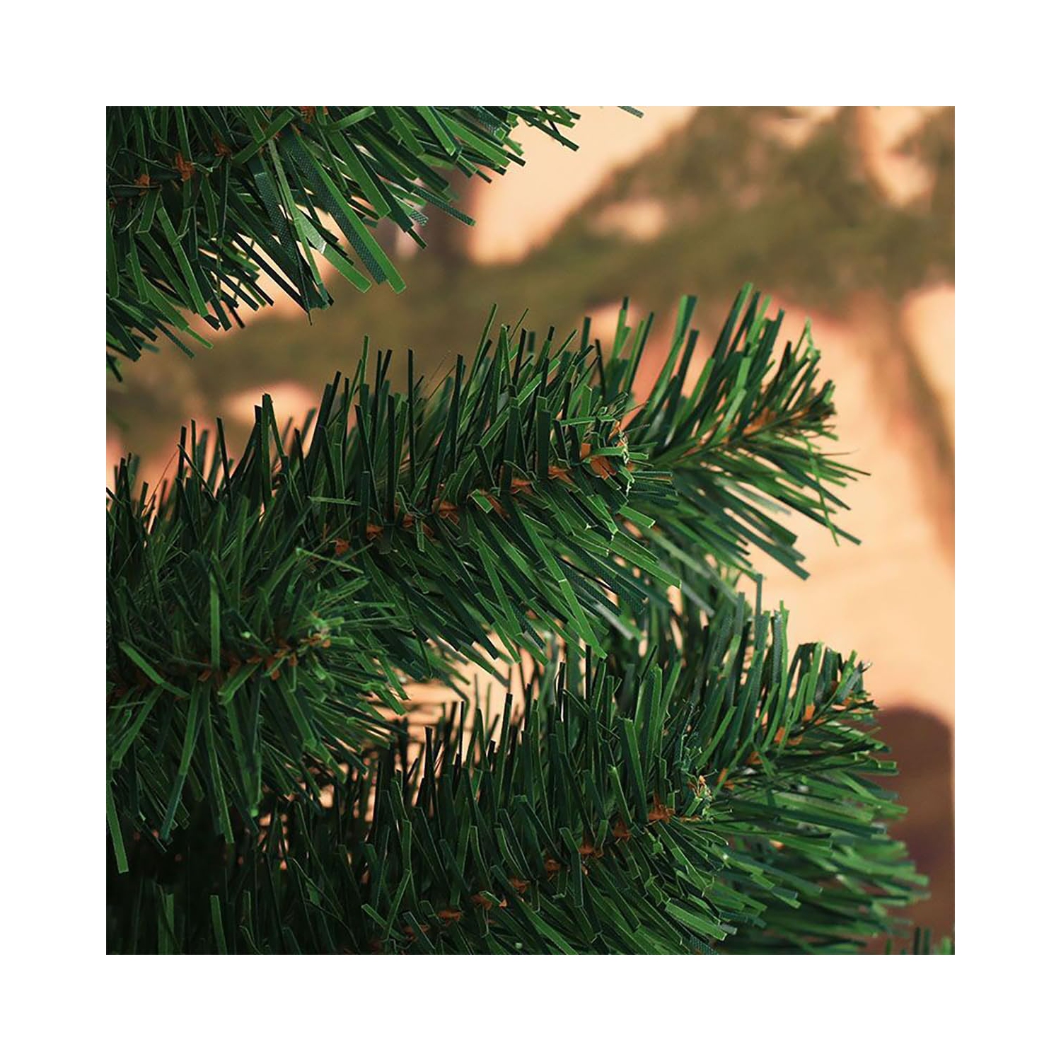 5FT Artificial Christmas Tree, Holiday Xmas Tree Decoration Pine Tree with 500 Branch Tips, Solid Metal Stand included