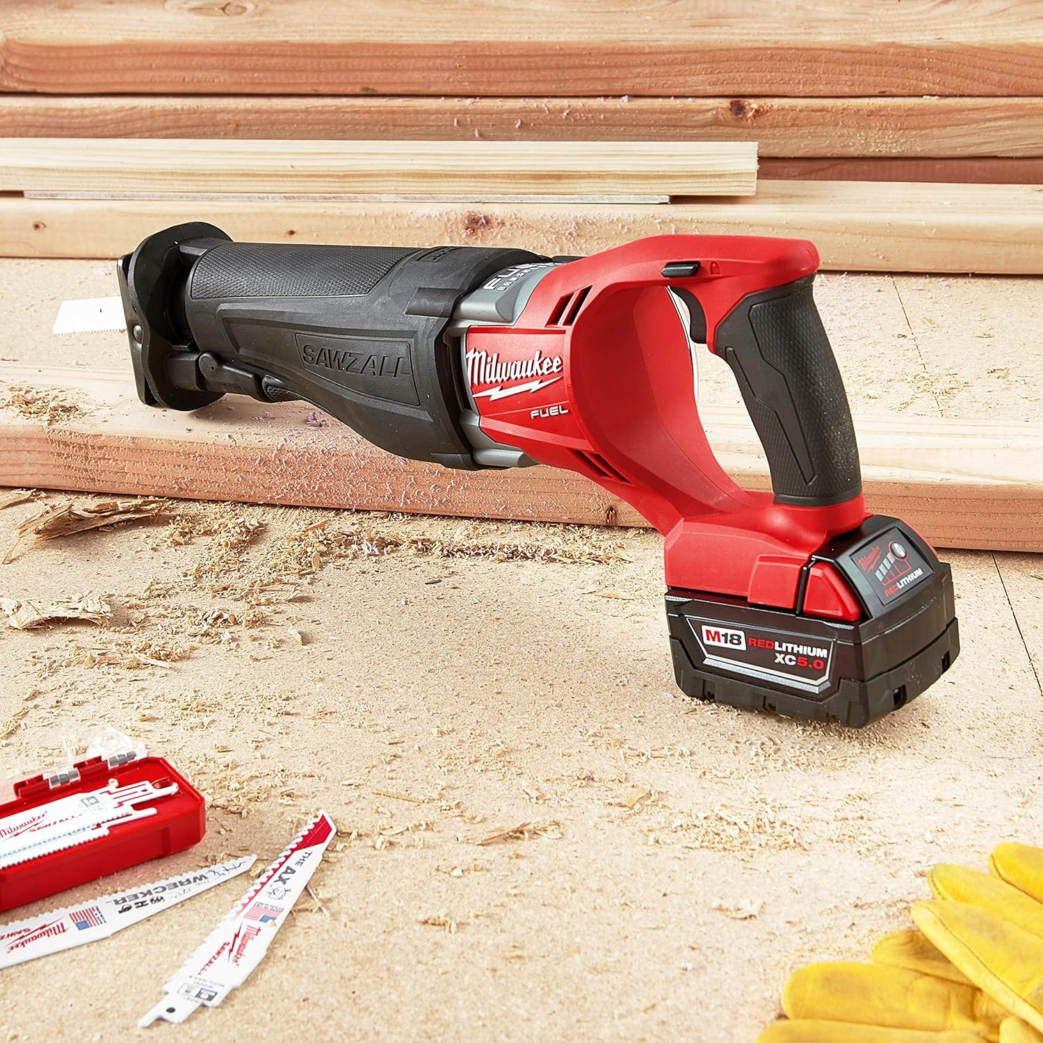 Milwaukee 18v deals sawzall fuel