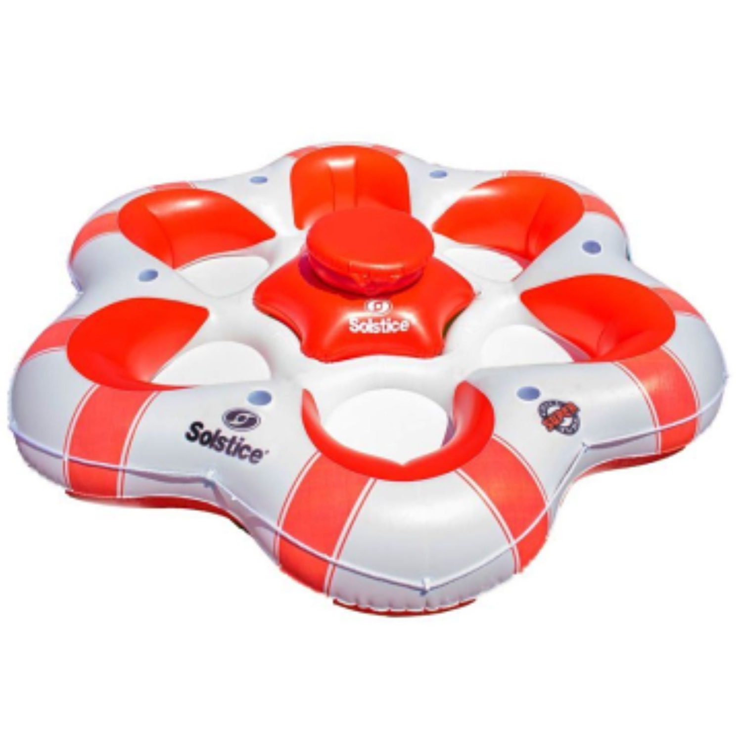 Flotteur de piscine gonflable pour 6&nbsp;personnes - 8,25 pi