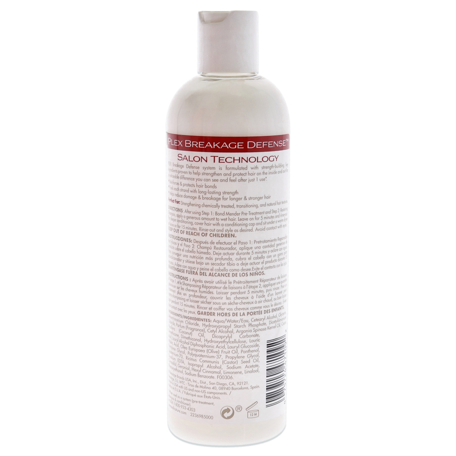 Plex Breakage Defense Restoring Conditioner by Creme of Nature for Unisex - 12 oz Conditioner