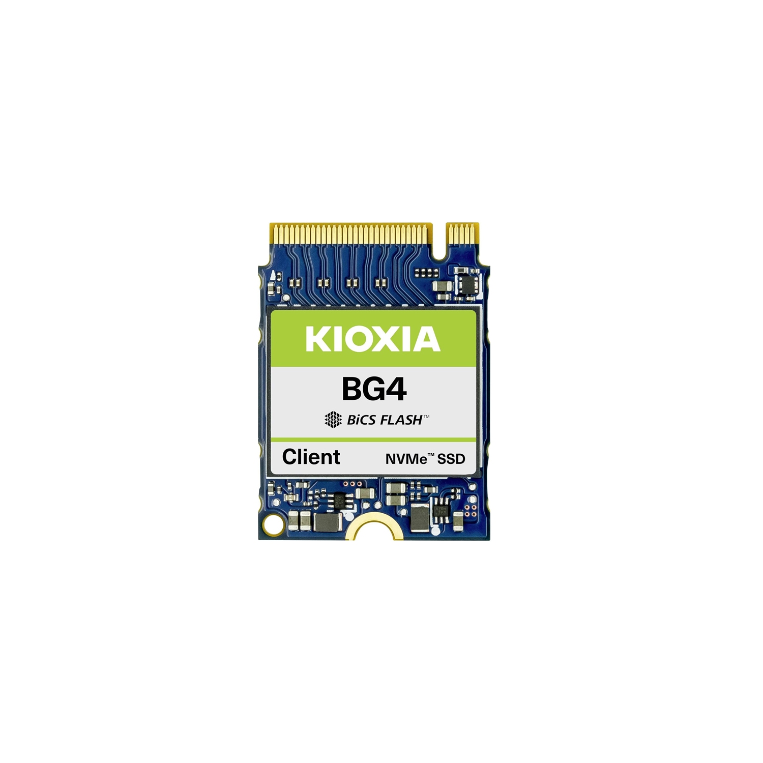 Refurbished ( Good ) Kioxia - 512 GB 30mm PCIe Gen 3 X4 NVMe SSD - M.2 2230 Internal Solid State Drive, compatible with most steam deck devices.