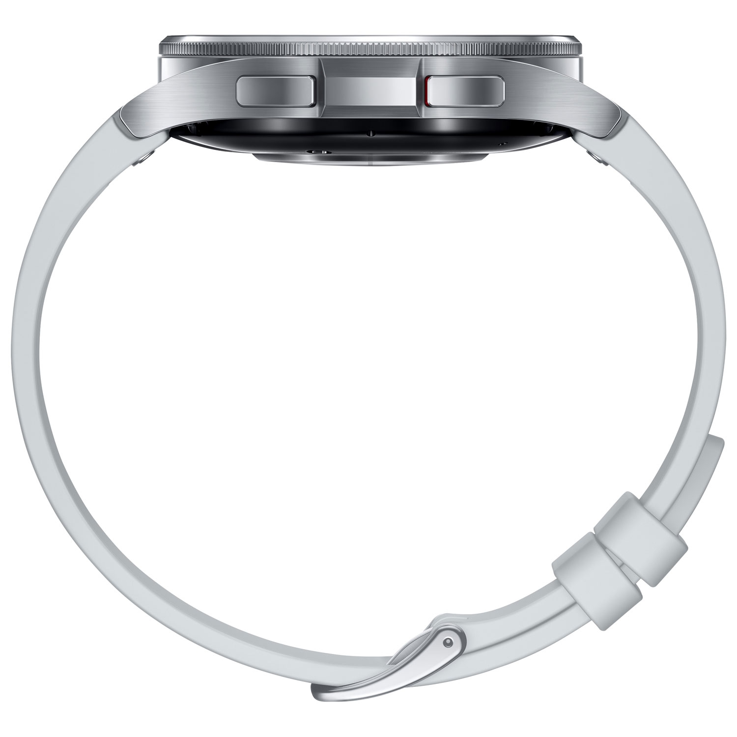 Boîte ouverte - montre intelligente 47 mm Galaxy Watch6 Classic de Samsung avec moniteur de fréquence cardiaque - Argenté