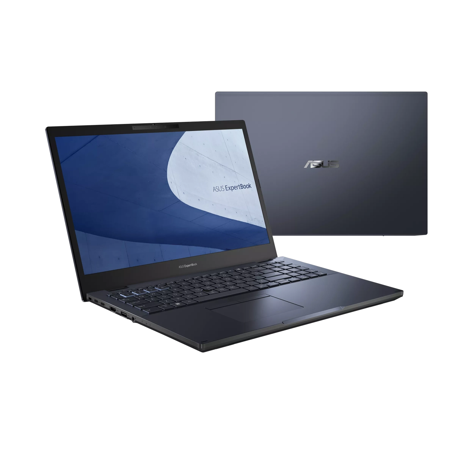 ASUS ExpertBook B2 Laptop, 15.6” FHD display, IntelCore i5-1340P, 16GB RAM, 512GB SSD, WiFi 6E, Fingerprint sensor, IR Camera, Windows 11 Pro, Star Black, B2502CVA-P53-CB