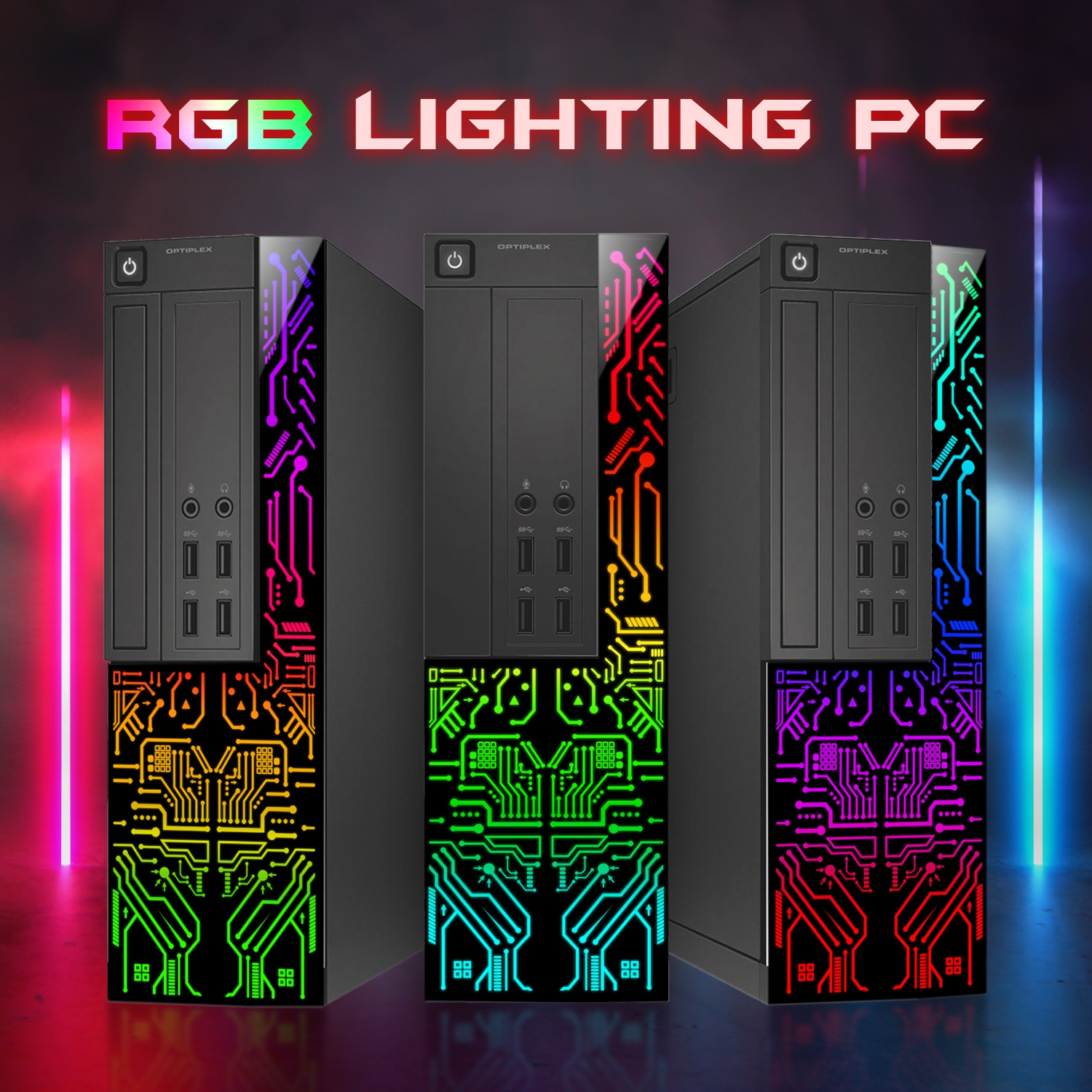 Remis à neuf - ordinateur de bureau de Dell avec moniteur de 22 po, processeur i5 4 coeurs d'Intel, mémoire vive 8&nbsp;Go, disque SSD 256&nbsp;Go,