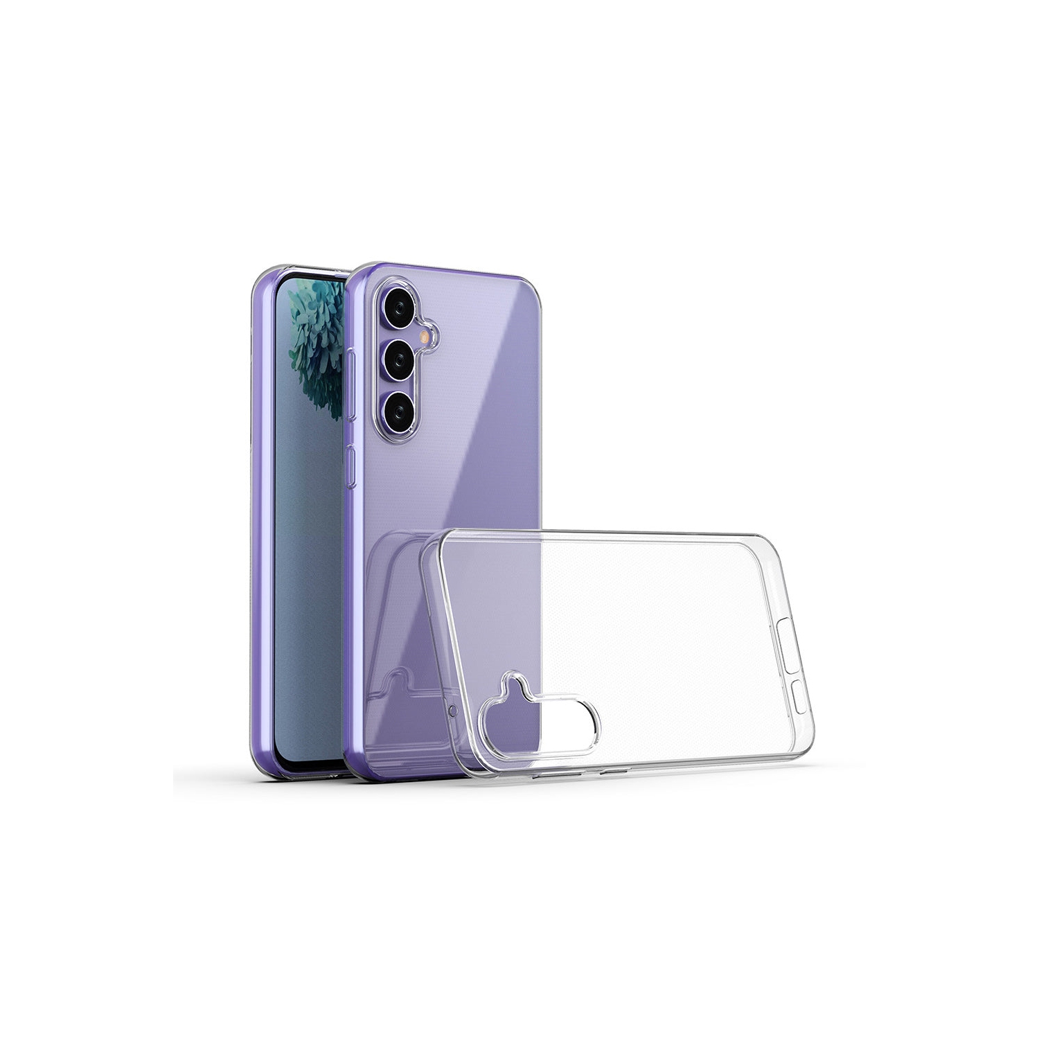 PANDACO Clear Case for Samsung Galaxy S23 FE