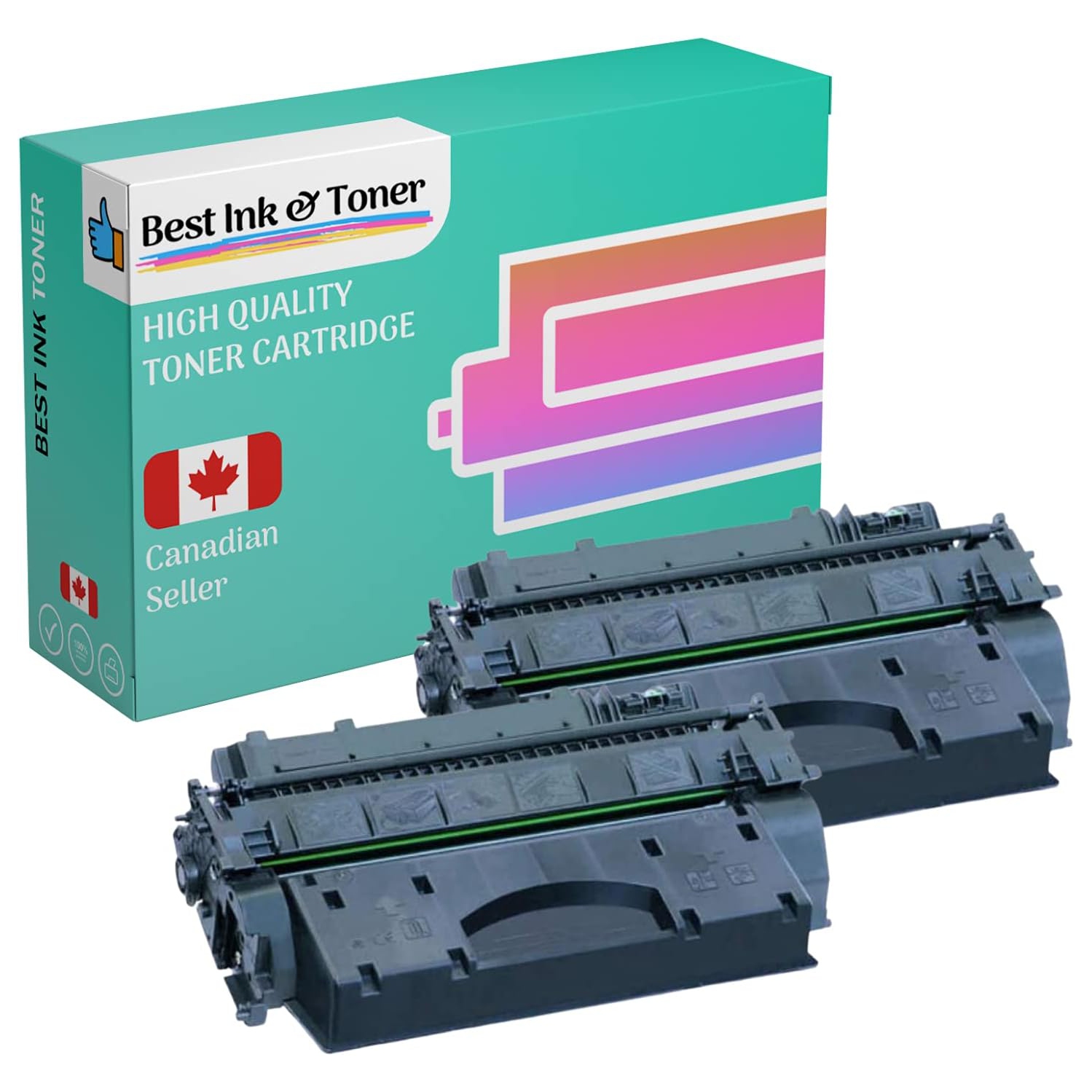 Bestink Compatible Canon 119 x 2 Black Laser Toner Cartridge, 2 Per Pack