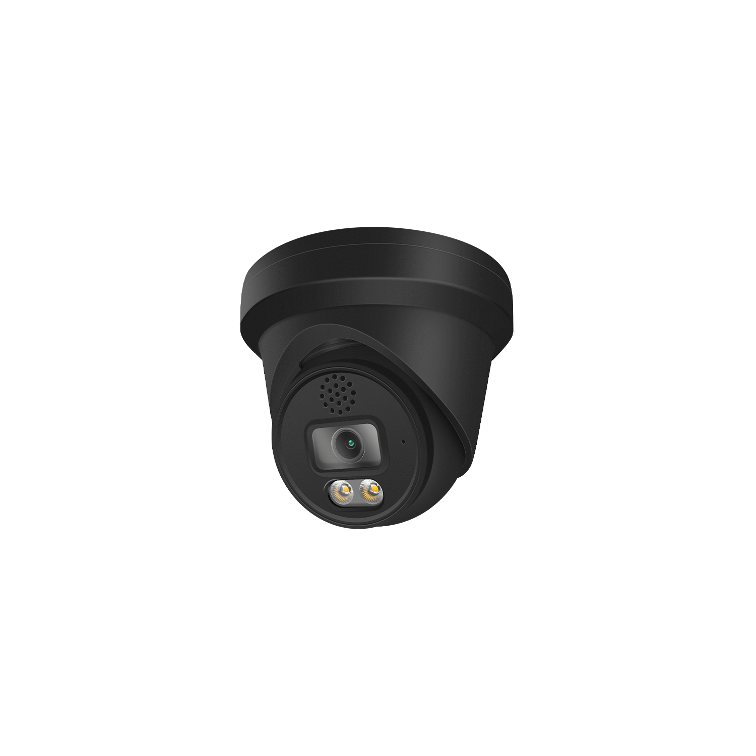 RS-W746ADB97KA-B 6MP Smart Dual Light ColorVu Turret Security IP Camera Night Color Two Way Audio POE SD Slot - Black