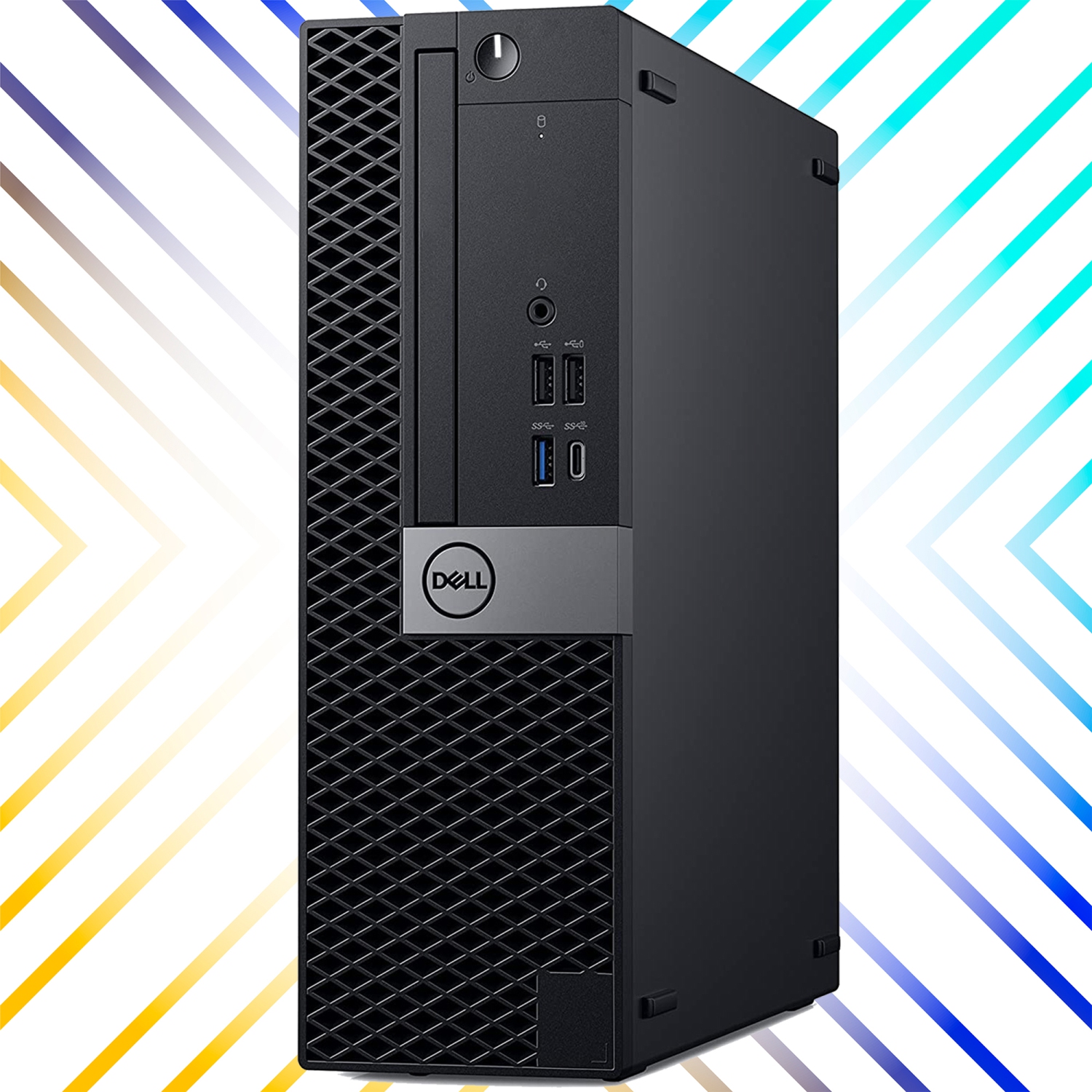 Refurbished - Desktop PC Dell OptiPlex SFF Computer (Core i5 8th Gen/ 2TB SSD/ 16GB DDR4 RAM/ Windows 11 Pro/ Wireless Keyboard and Mouse/ Bluetooth/