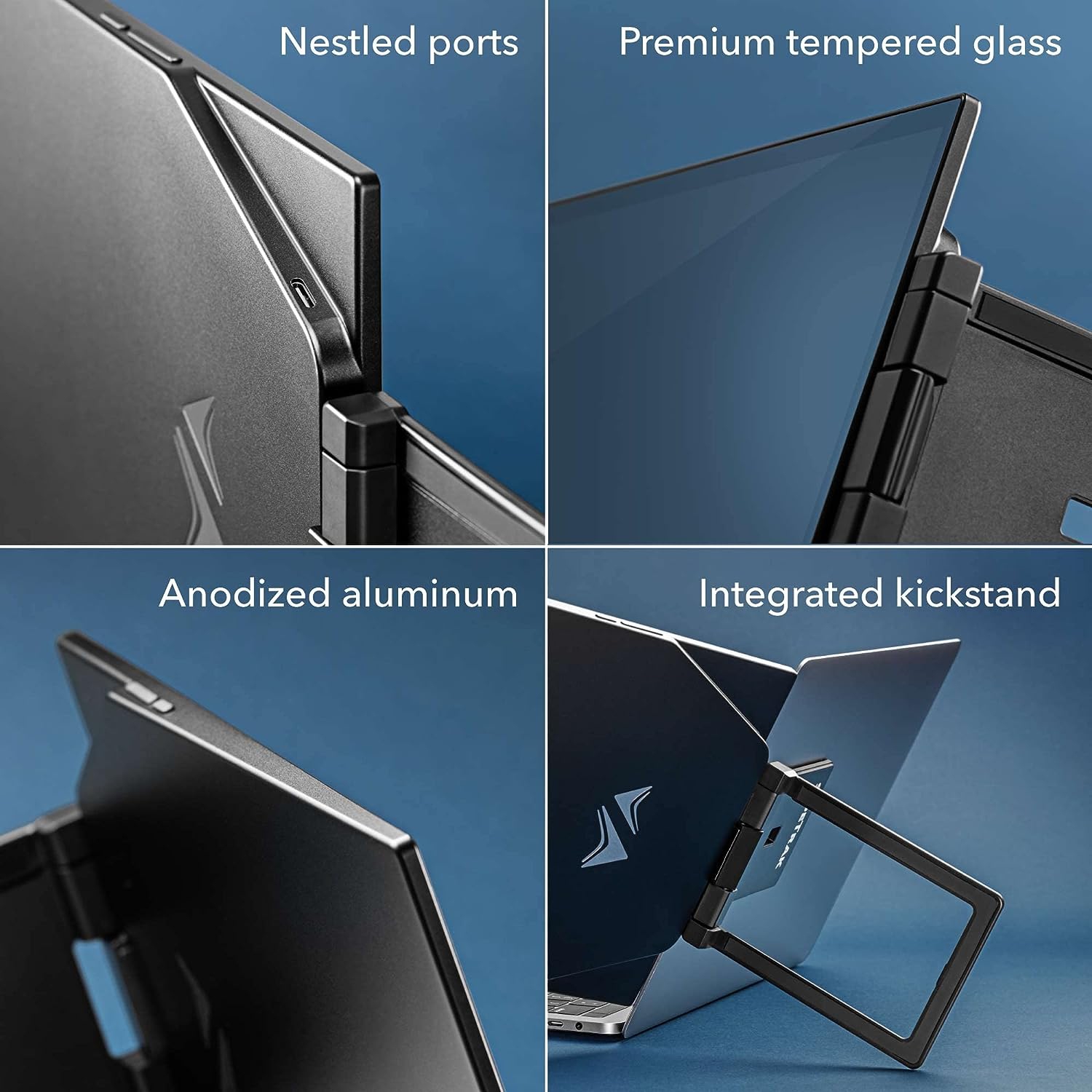 SideTrak Swivel V3 13.3'' Attachable Portable 1080P Laptop Monitors, USB-C