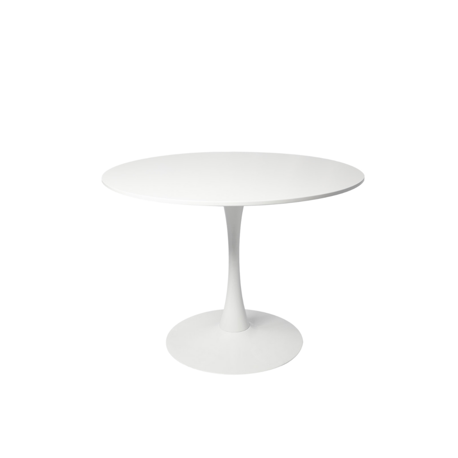 Aykah 31.5" Modern Dining Table Featuring Kitchen Table Used as Dinner Table for 2/4 - Manufactured Wood Round Table - Small Saves Space