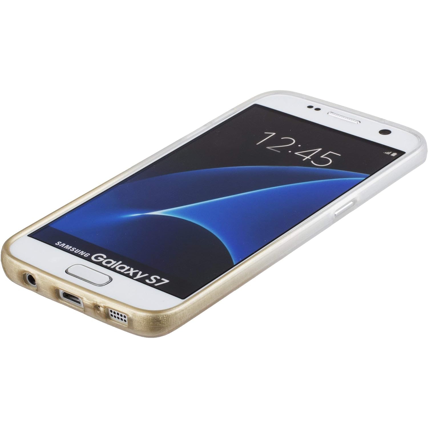 Étui souple en TPUR de transition Colour pour Galaxy S7 SM-G930 de Samsung. Avec texture de soie dégradée.