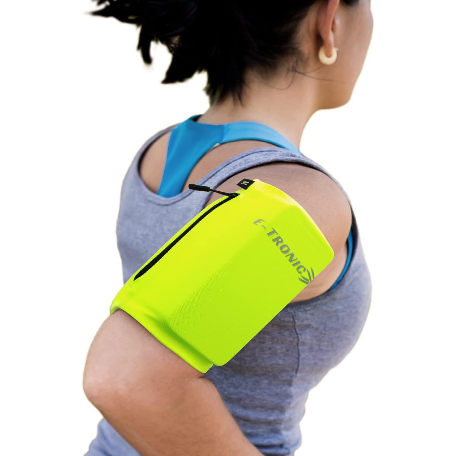 Phone Armband Sleeve: Best Running Sports Arm Band Strap Holder Pouch Case for Exercise Workout Fits iPhone 5S SE 6 6S