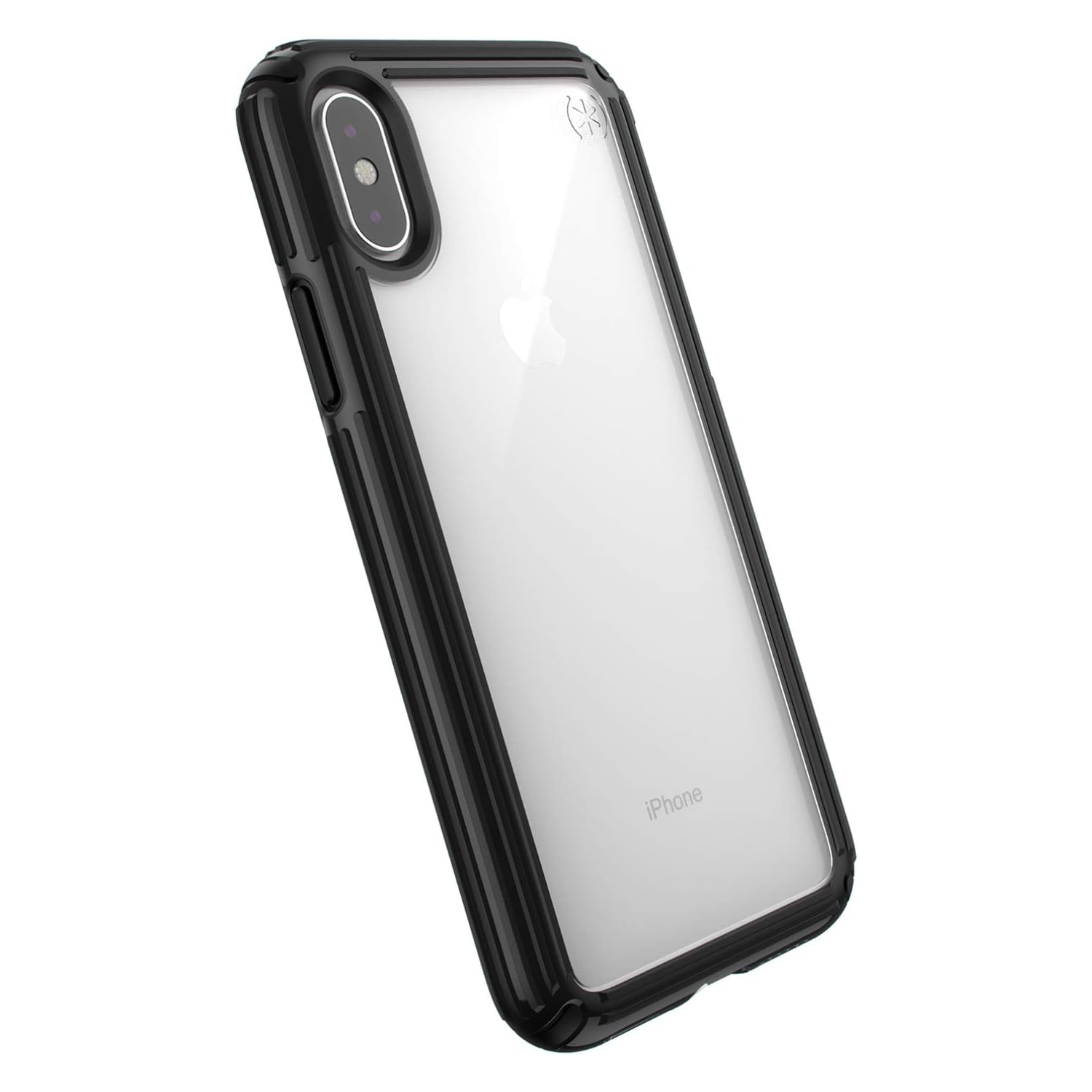 Produits – Étui Presidio V-Grip iPhone XS/iPhone X, transparent/noir