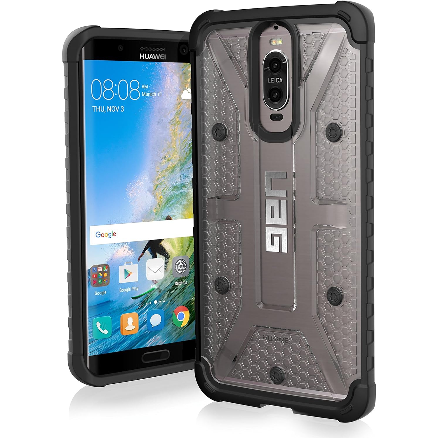 HM9P-L-IC Case for Huawei Mate 9 Pro, Ice