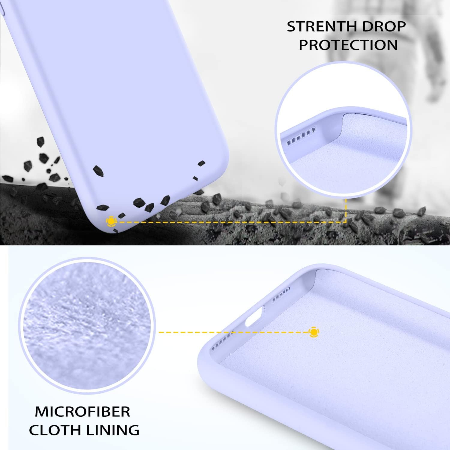 iPhone SE – Étui 2022, étuis pour iPhone se 2020/8/7, étui pour téléphone mobile mince en caoutchouc souple silicone liquide