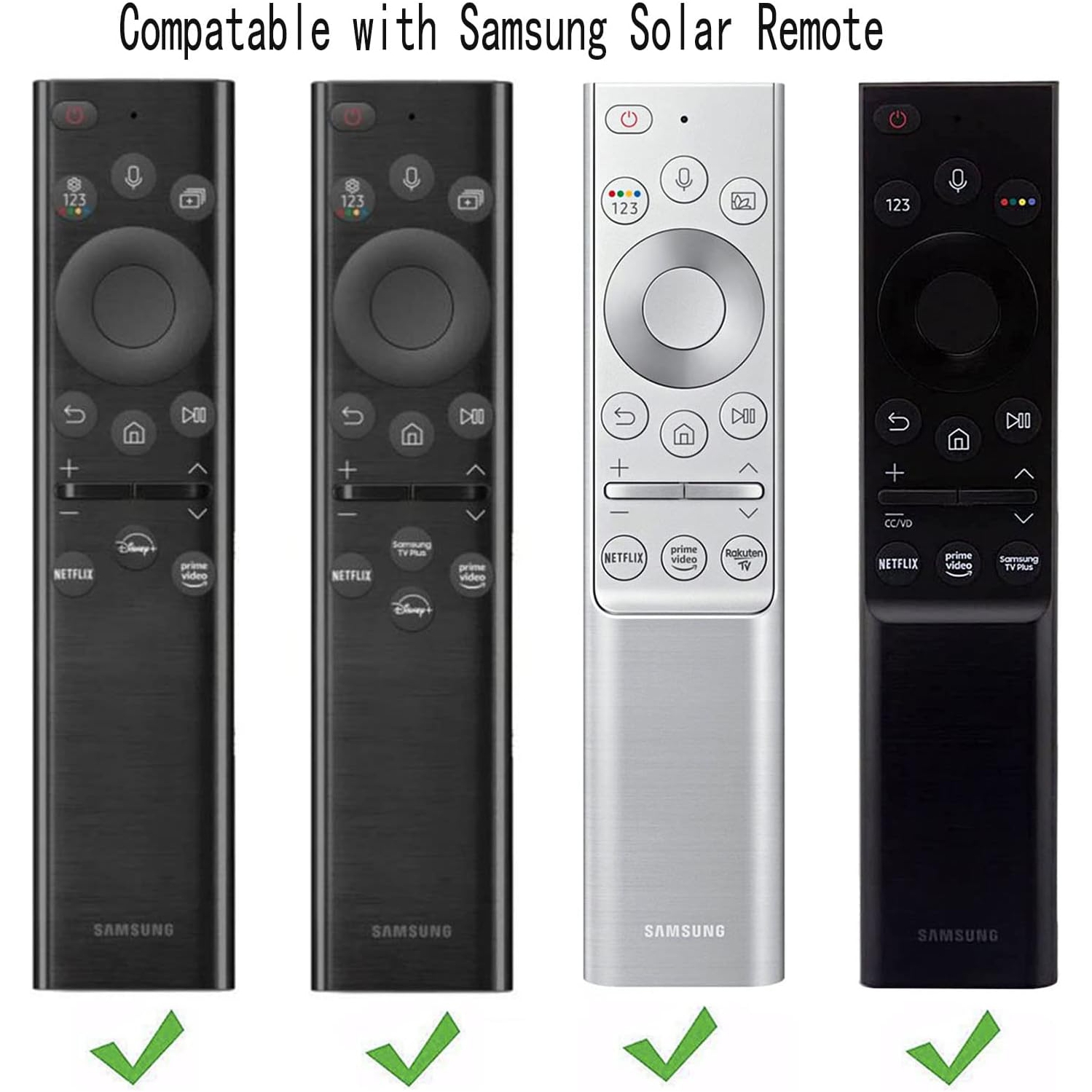 Silicone Case for Samsung BN59-01385 BN59-01386 TM2280E BN59-01391 Silicone Cover for Samsung Smart TV Solar Cell