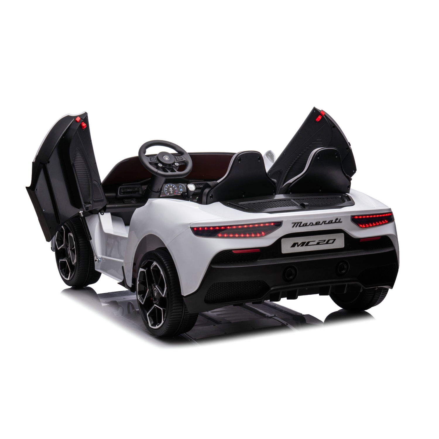 SONICTECK KIDS RIDE ON CAR MASERATI MC 20 BRUSHLESS KIDS CAR 24VOLTS LARGE SIZE 2 SEATER