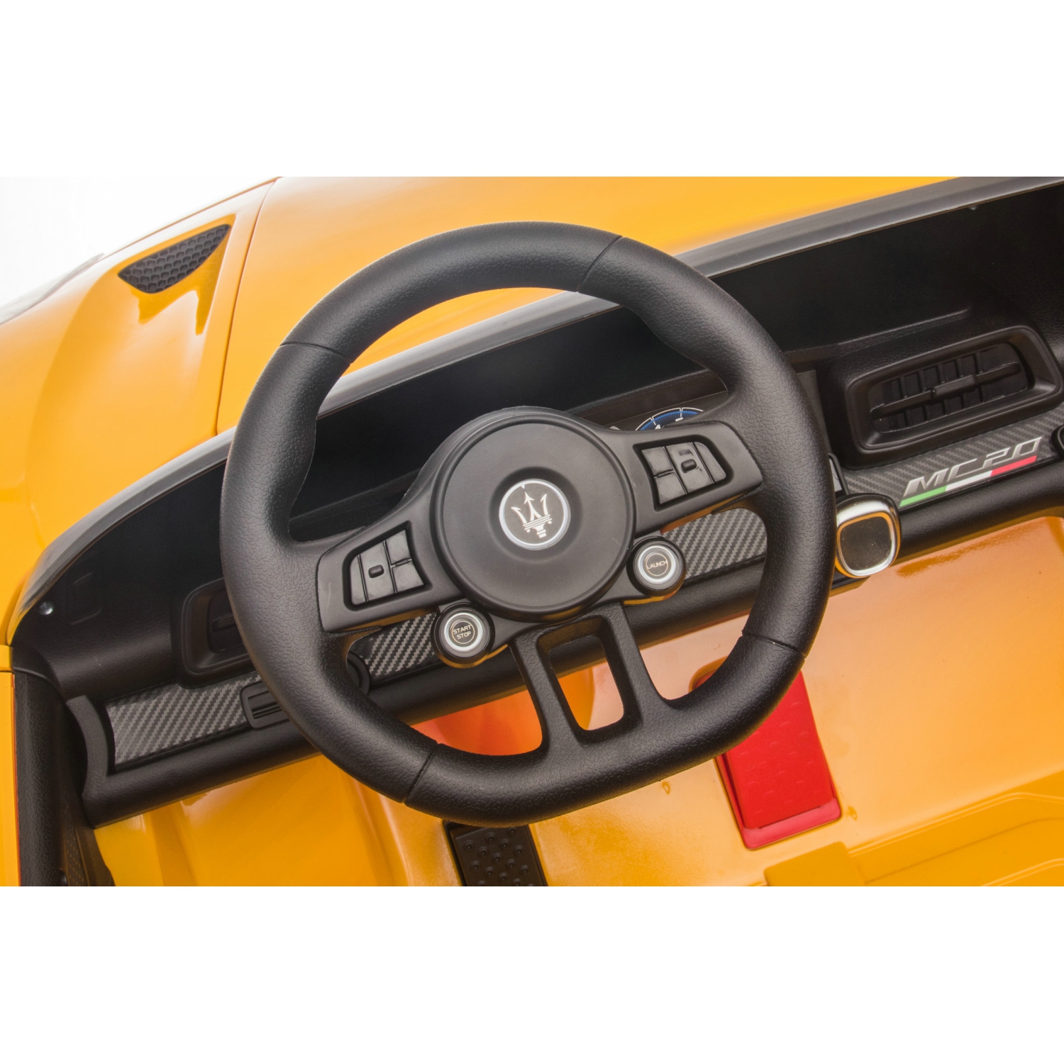 SONICTECK KIDS RIDE ON CAR MASERATI MC 20 BRUSHLESS KIDS CAR 24VOLTS LARGE SIZE 2 SEATER