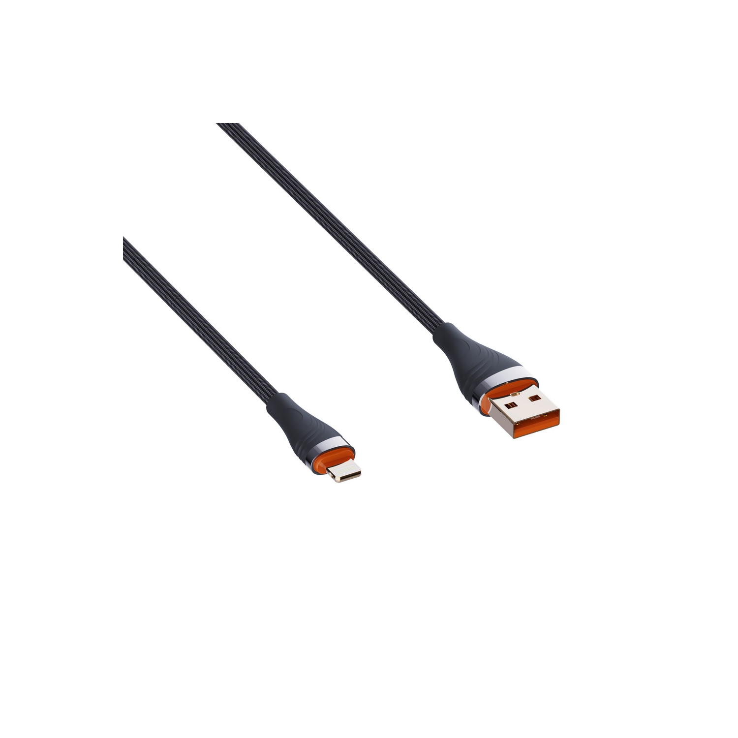 axGear USB to Lightning Charging Data Sync Cable Nylon Braided Cable 6.5Ft 2M