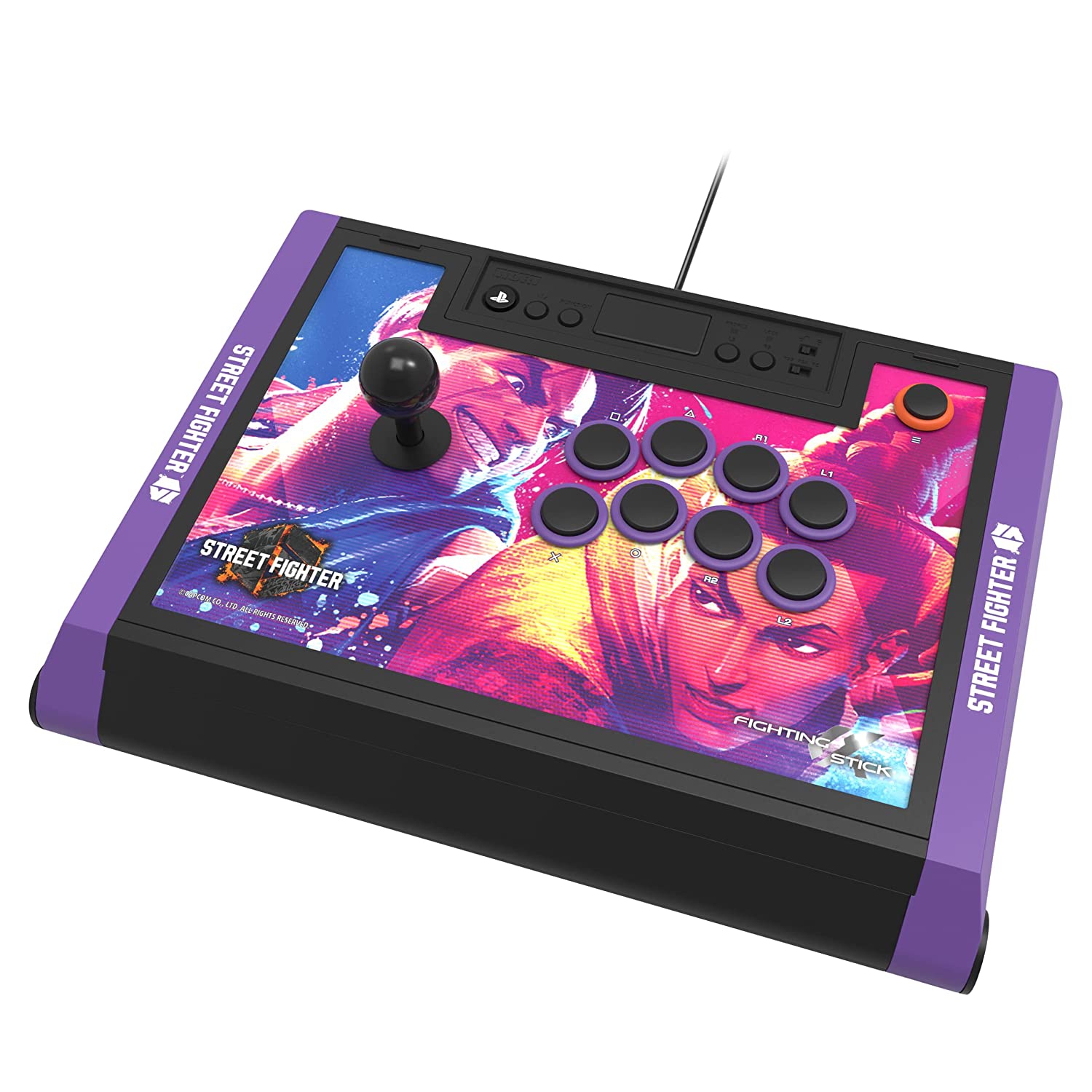 Manette d'arcade édition Fighting Stick Alpha Street Fighter 6 [Hori]