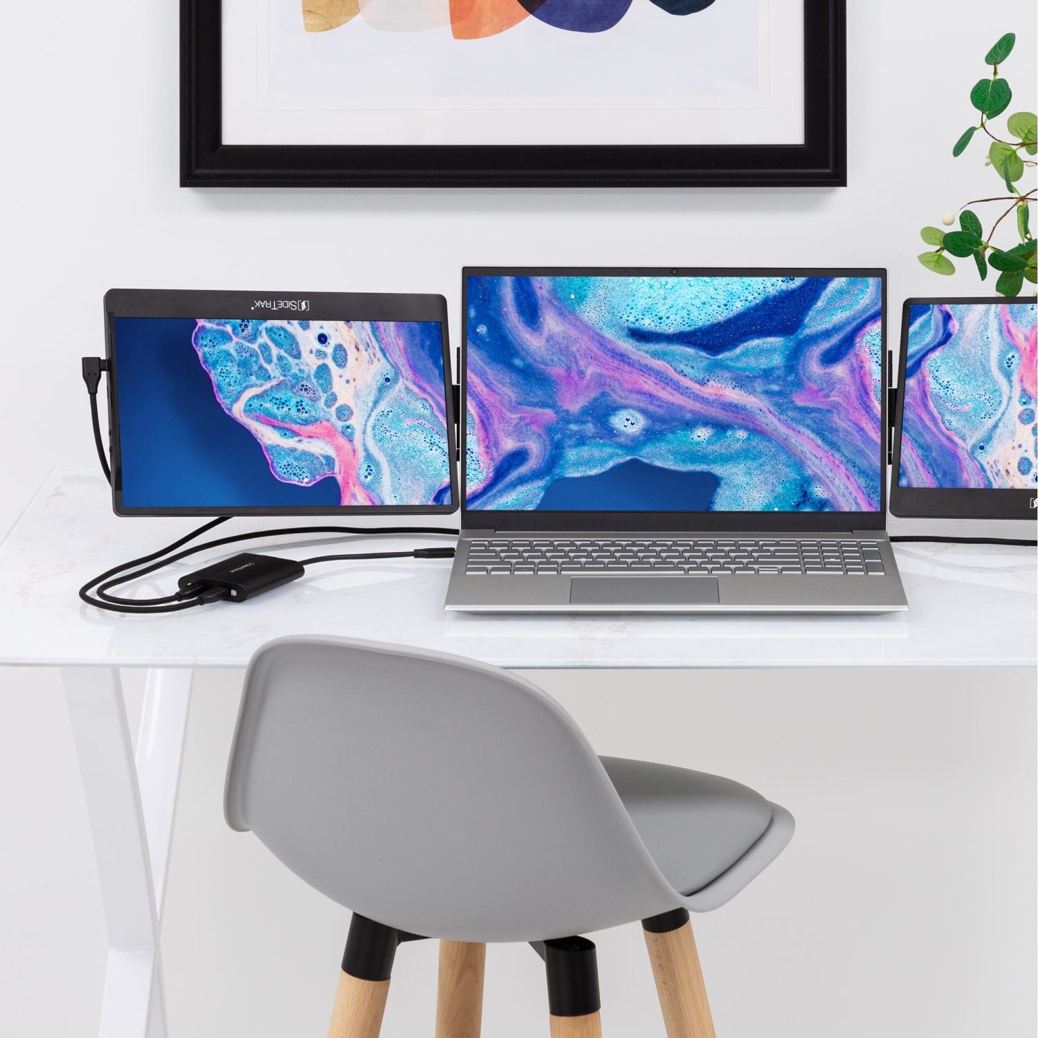 SideTrak Aluminum USB-C Hub, Black