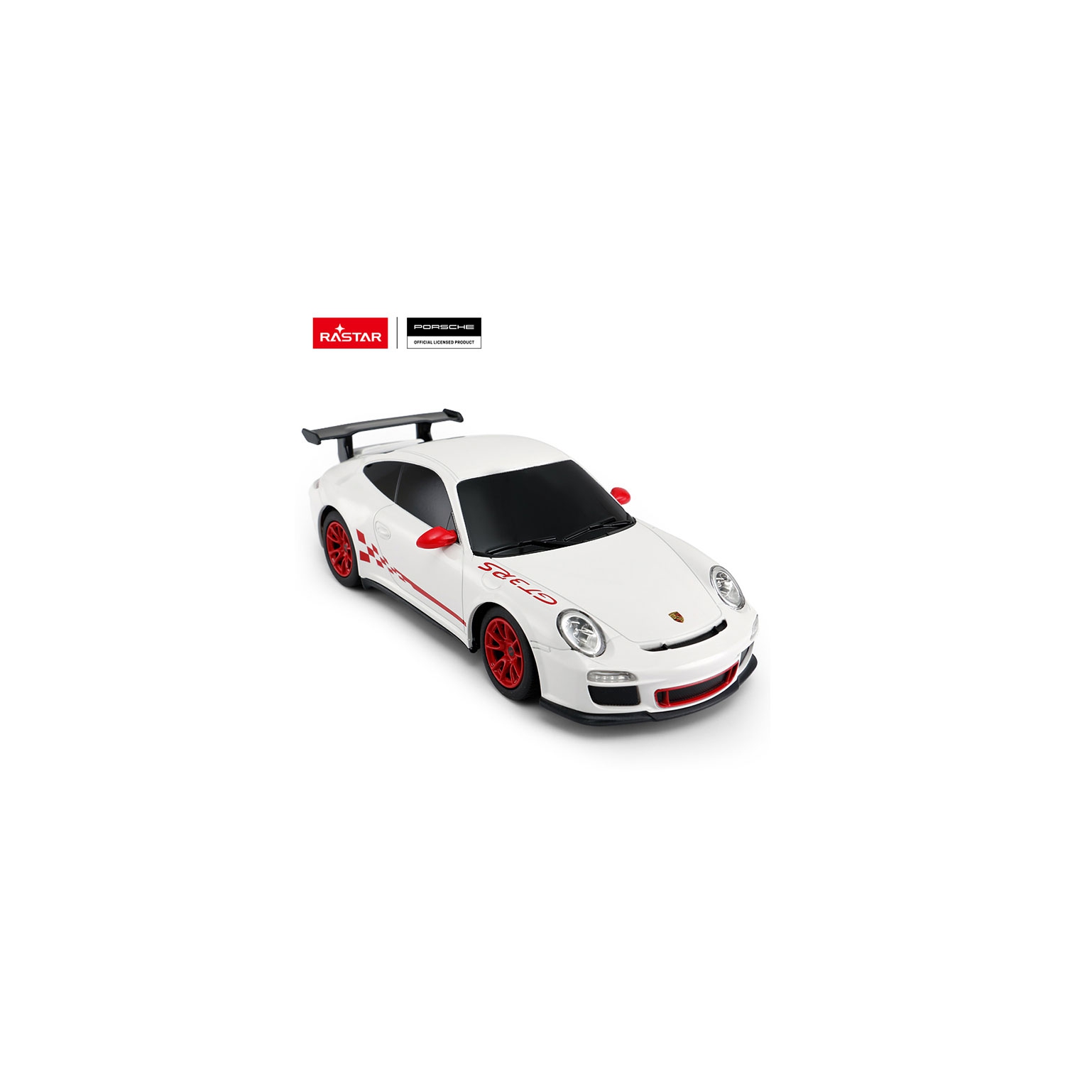 Rastar Remote Control R/C Porsche GT3 White 1:24 Racing car
