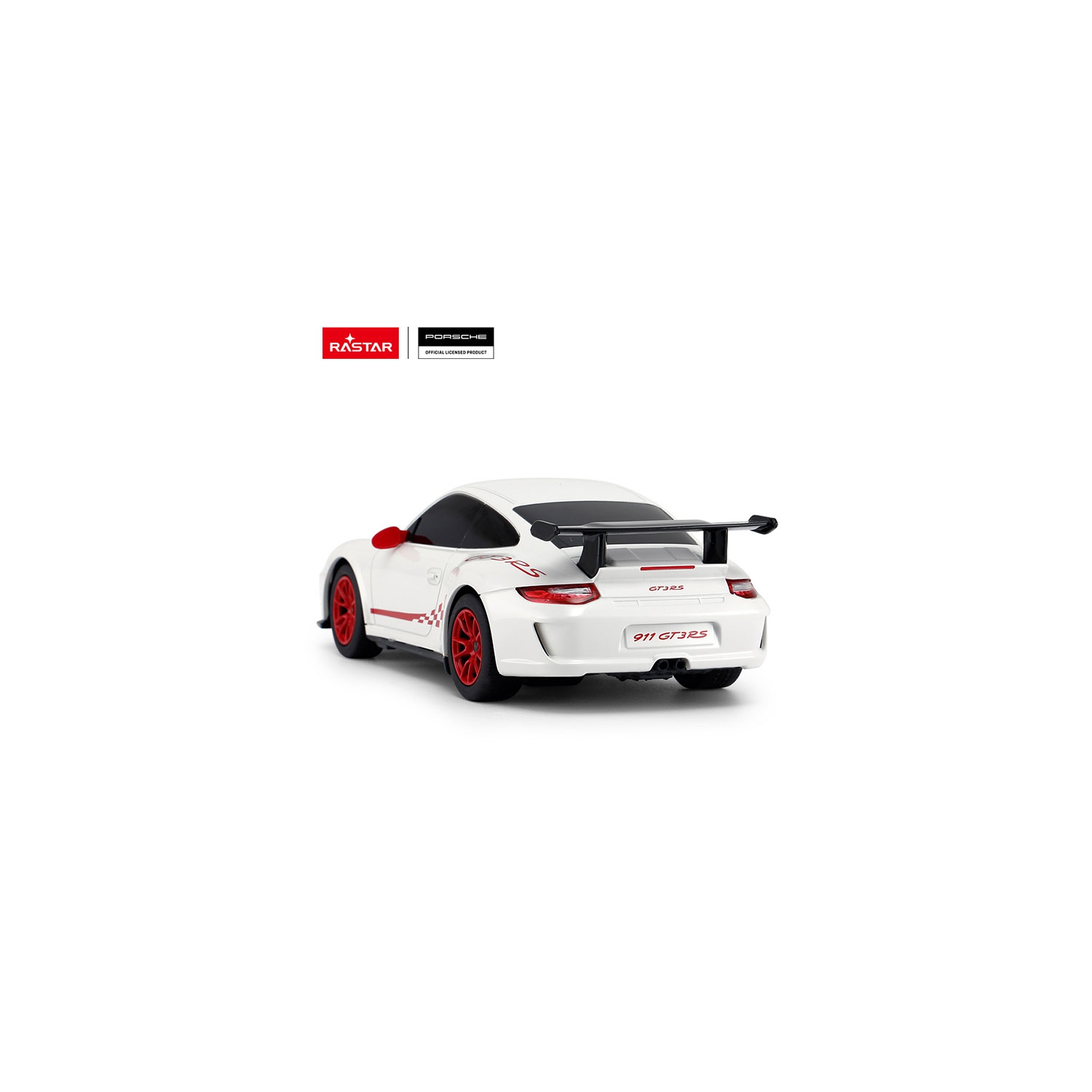 Rastar Remote Control R/C Porsche GT3 White 1:24 Racing car