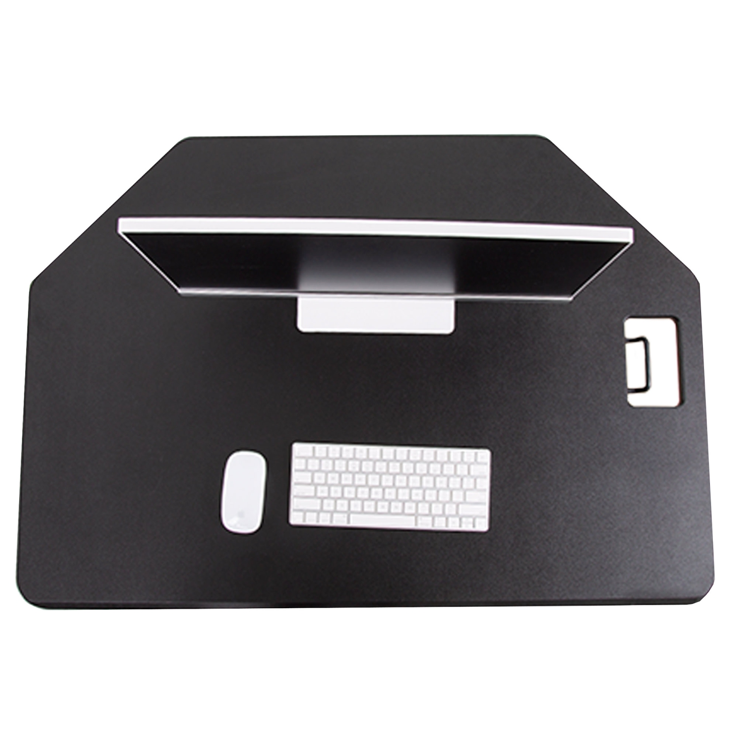 Stand Steady X-Elite Pro 40" Corner Standing Desk Converter, Black