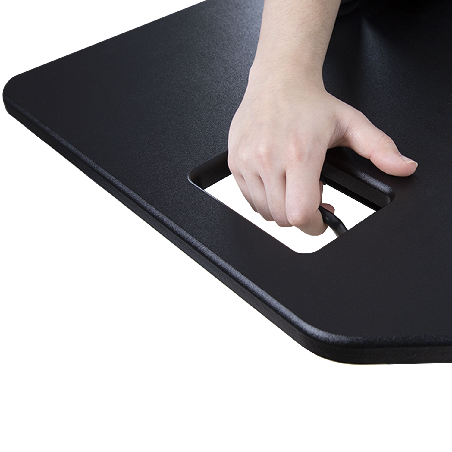 Stand Steady X-Elite Pro 40" Corner Standing Desk Converter, Black