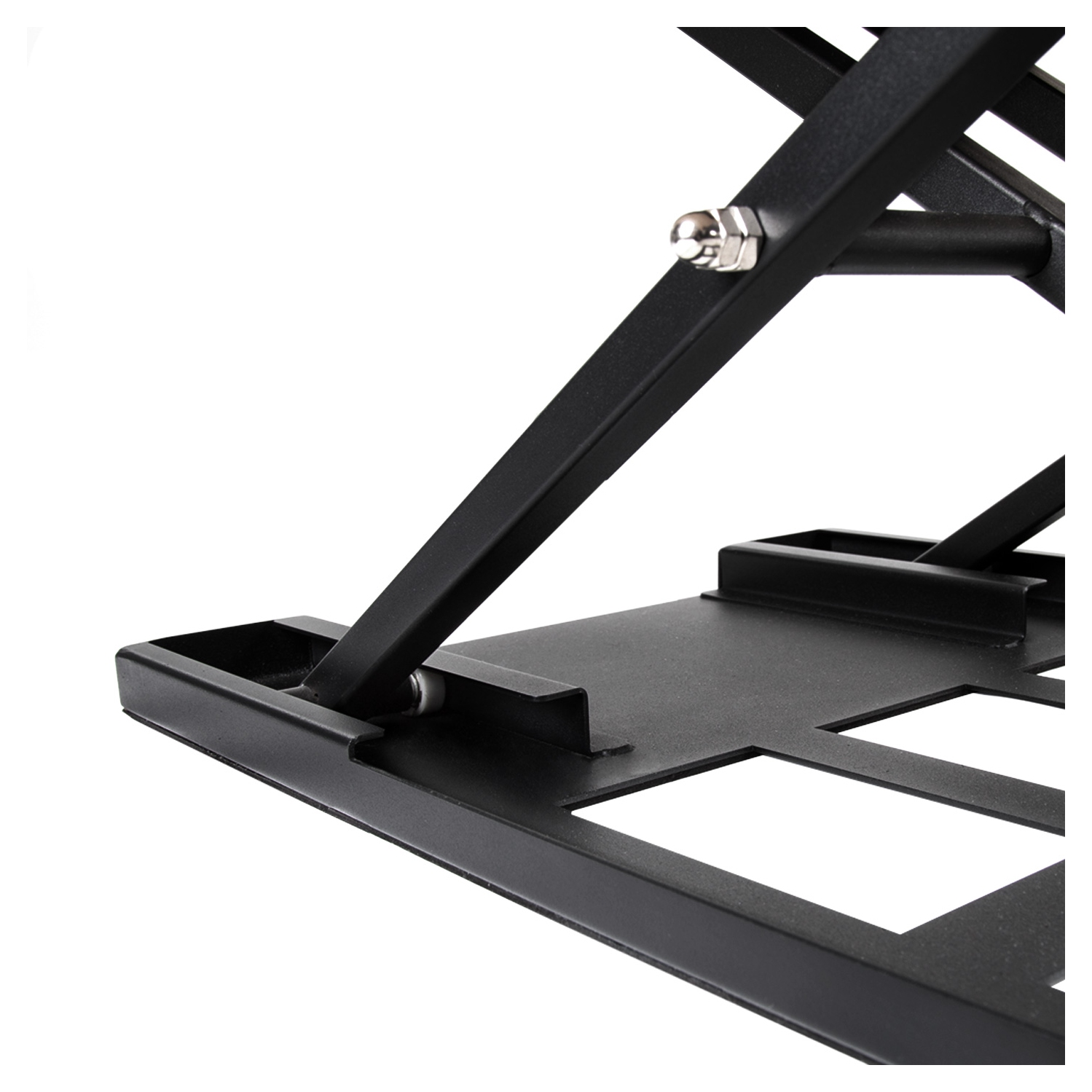 Stand Steady X-Elite Pro 40" Corner Standing Desk Converter, Black