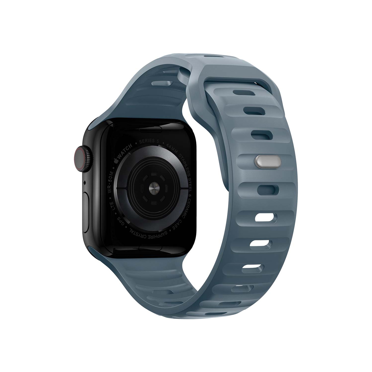 Band & Bezel Sporty Apple Watch Band - Premium FKM Apple Watch Bands, iWatch Bands - Apple Watch Strap for all Sizes Watch Series 9 Ultra 8 7 6 5 4 3