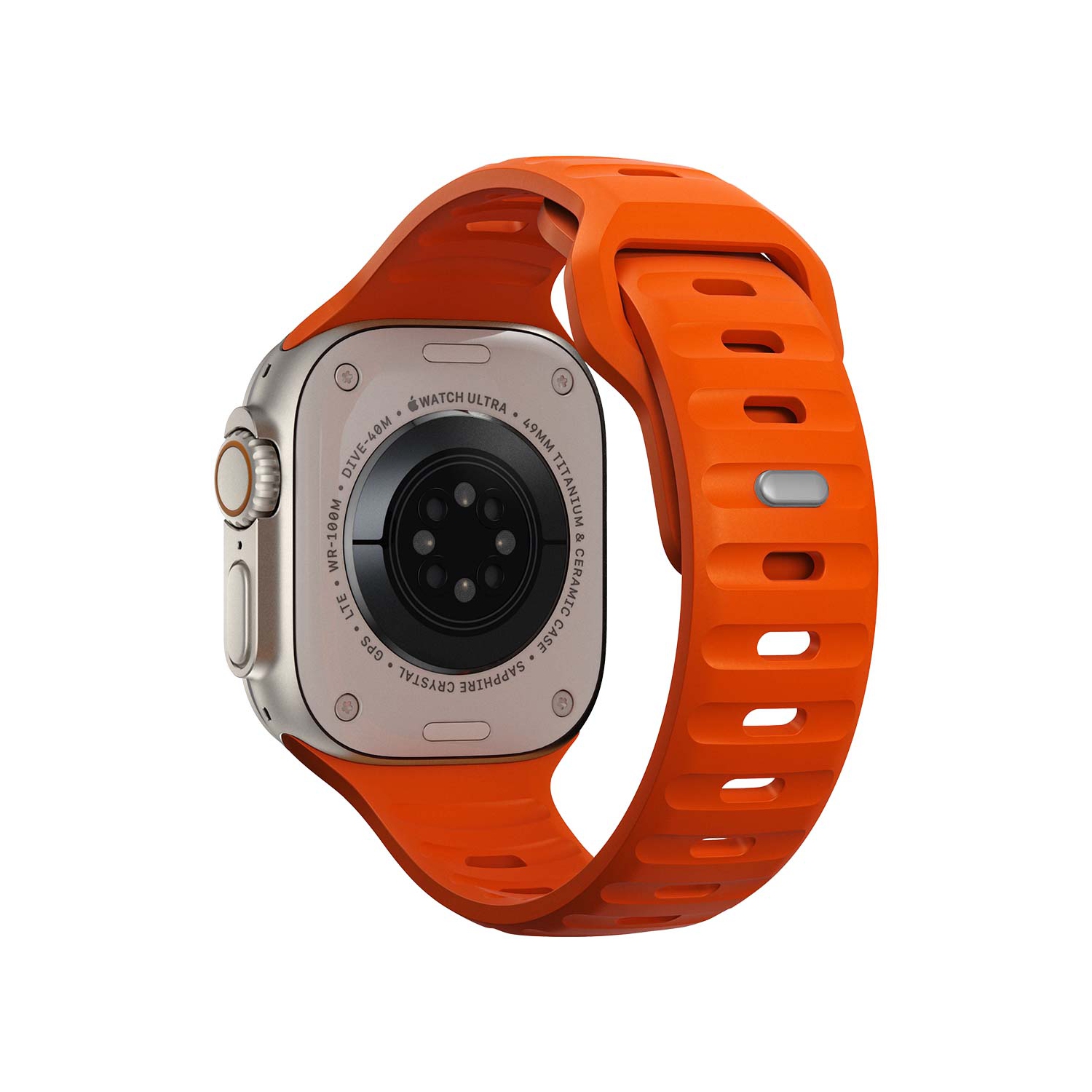 Band & Bezel Sporty Apple Watch Band - Premium FKM Apple Watch Bands, iWatch Bands - Apple Watch Strap for all Sizes Watch Series 9 Ultra 8 7 6 5 4 3