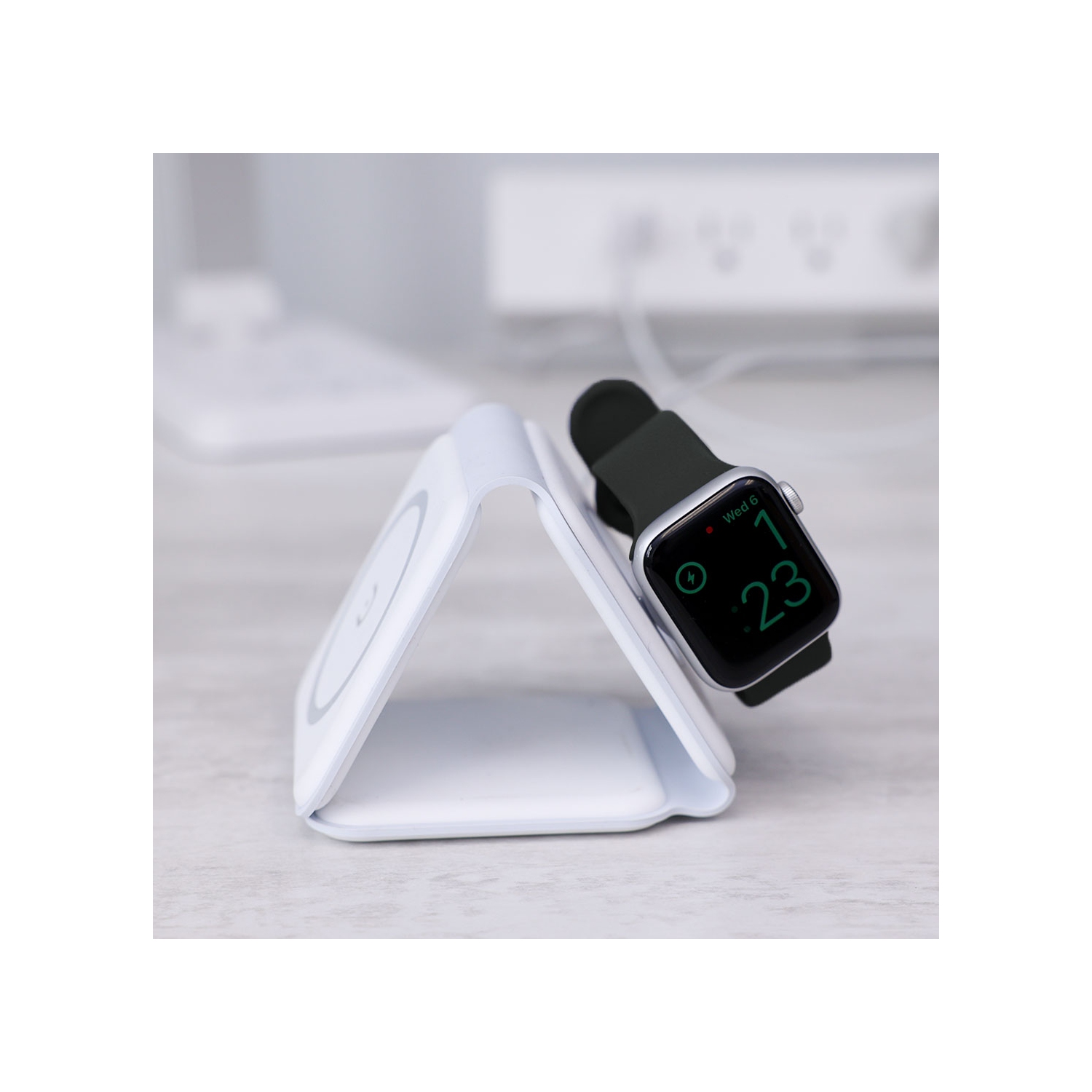 Band & Bezel Sporty Apple Watch Band - Premium FKM Apple Watch Bands, iWatch Bands - Apple Watch Strap for all Sizes Watch Series 9 Ultra 8 7 6 5 4 3