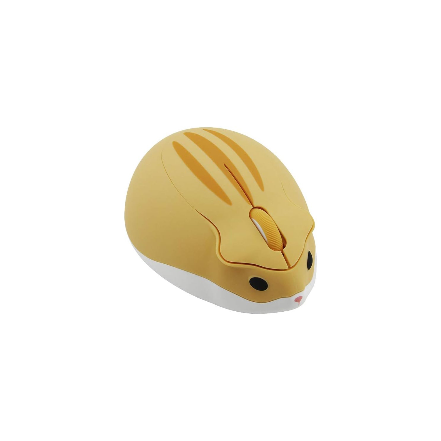 2.4GHz Wireless Mouse Cute Hamster Shape Less Noice Portable Mobile Optical 1200DPI USB Mice Cordless Mouse for PC Laptop Computer Notebook MacBook