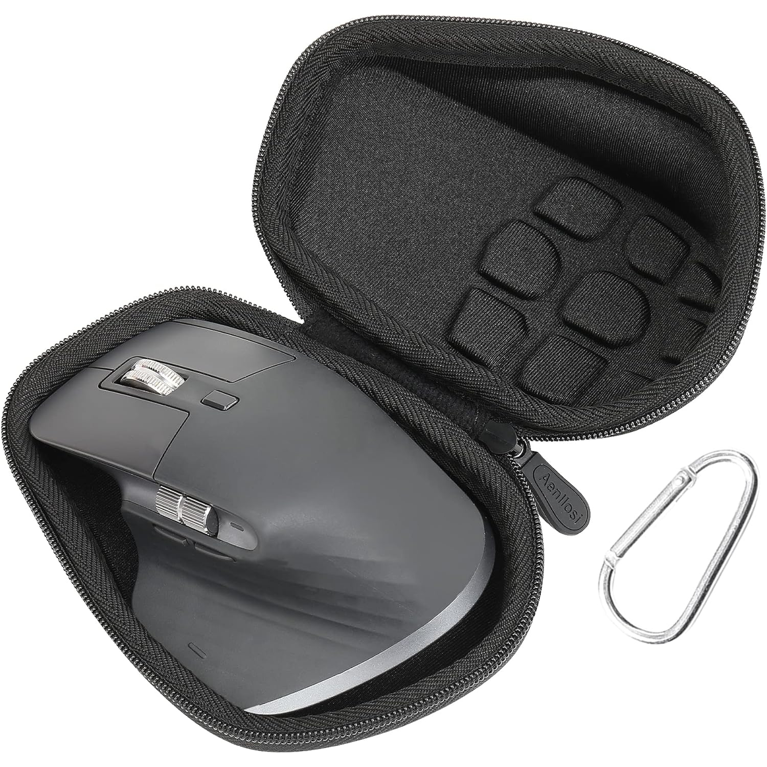 A Hard Carrying Case Replacement for Logitech MX Master 3 / MX Master 3S Advanced Wireless Mouse (Black)