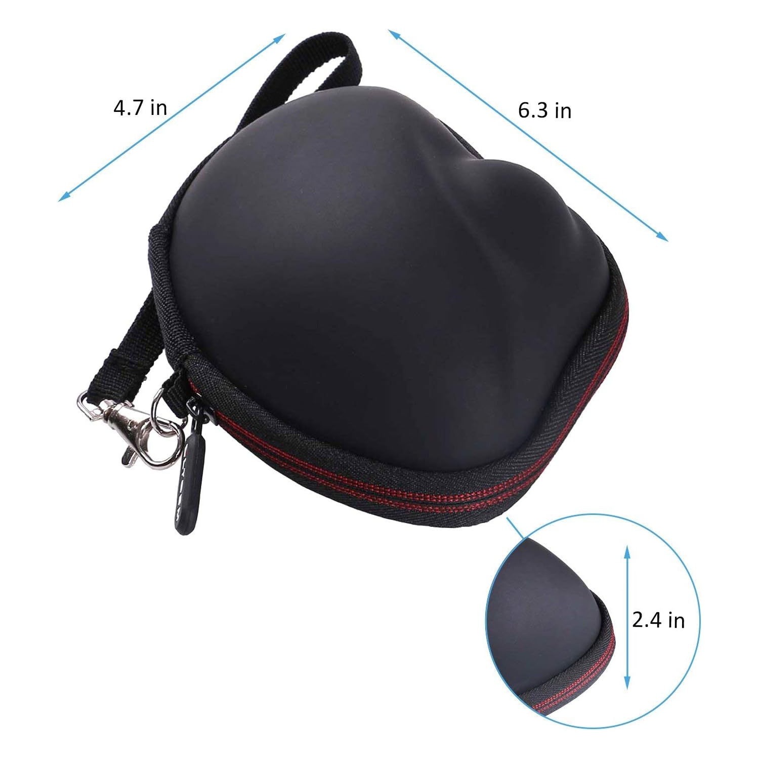 L EVA Hard Protective Case Travel Carrying Storage Bag for Logitech M570 Wireless Trackball