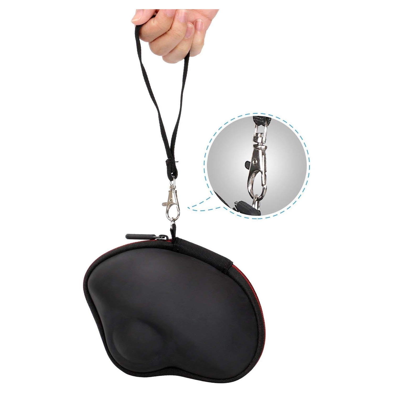 L EVA Hard Protective Case Travel Carrying Storage Bag for Logitech M570 Wireless Trackball