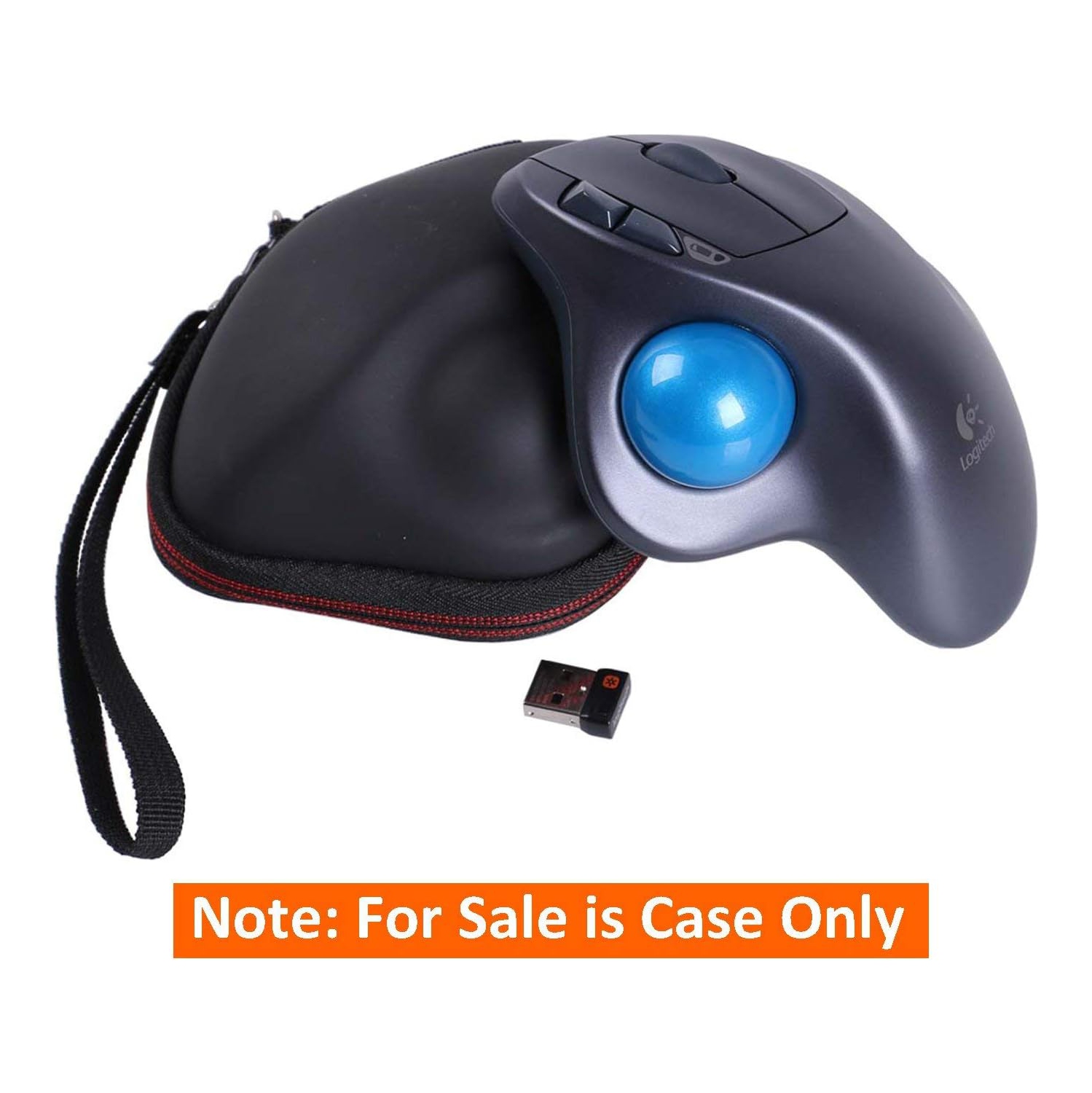 L EVA Hard Protective Case Travel Carrying Storage Bag for Logitech M570 Wireless Trackball
