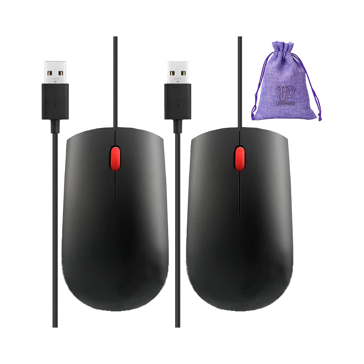 Computer Mouse for Kids Office chromebook acer hp asus Laptop Bulk pc Desktop mice Basic Mouse Wired External