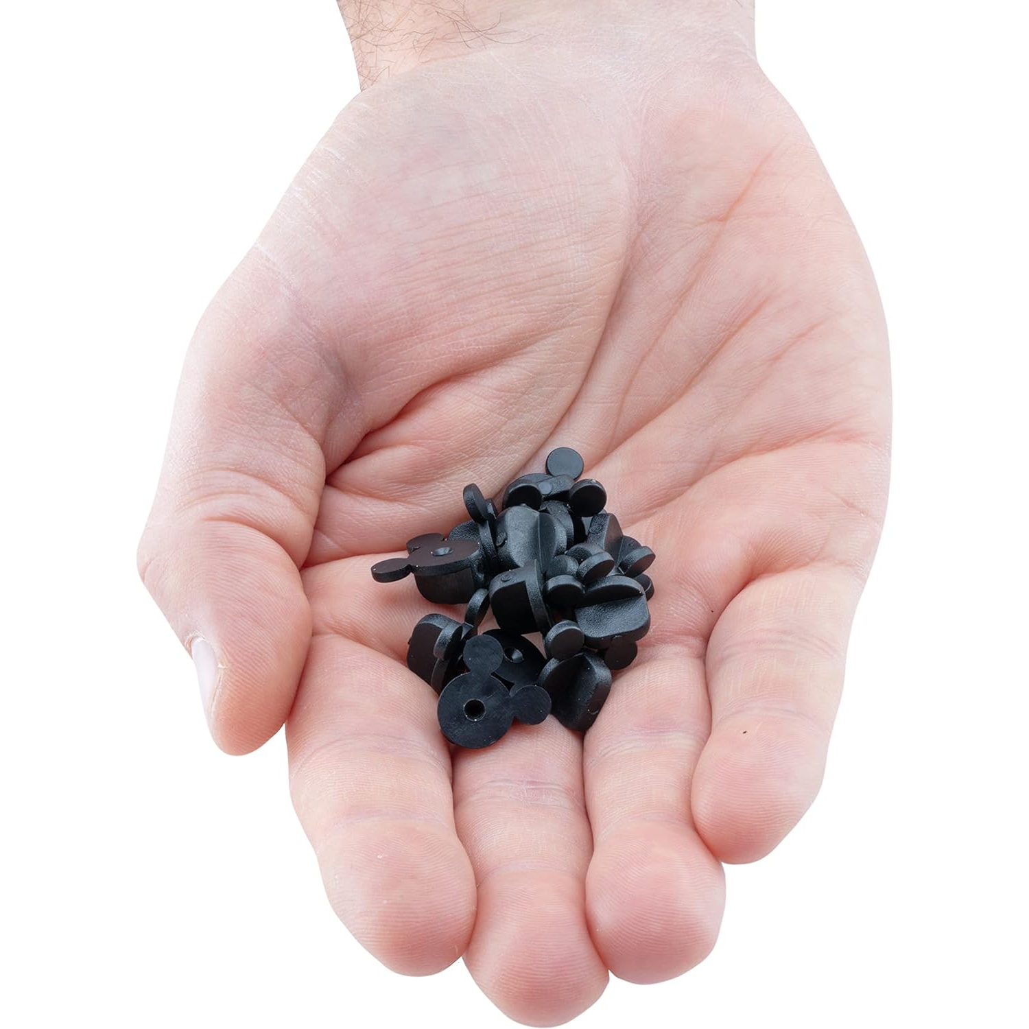 Collectible Mouse Ear Pin Backs(12 Pcs) - Compatible with Mickey Mouse, Disney and other novelty Collectible pins - A Great way to keep your favorite