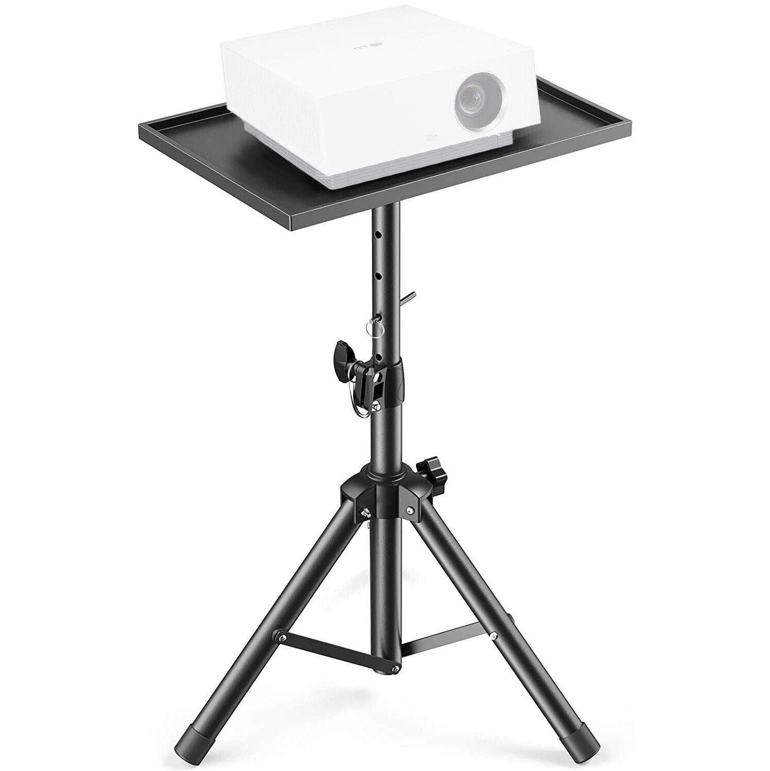 Ultimaxx 36'' Tripod Stand with Adjustable Height for Projectors Laptops Tablets
