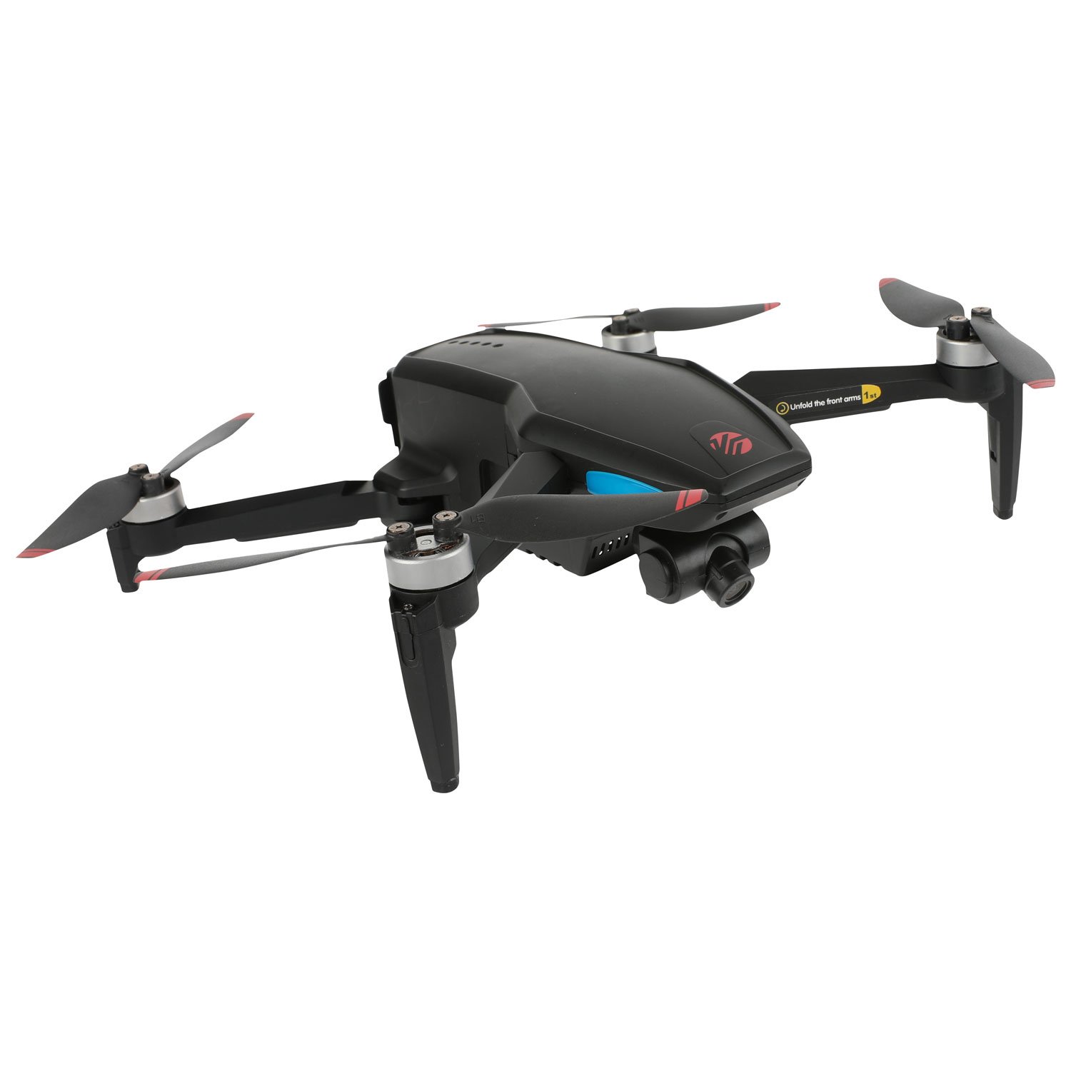 Drone/avion téléguidé FPV Duo de Vivitar avec caméra et manette - Noir - Exclusivité de Best Buy