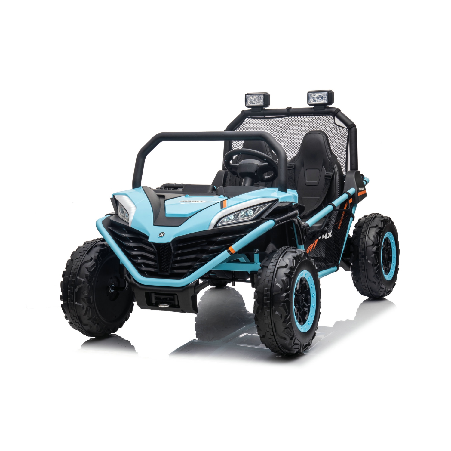 SONICTECK RAZOR UTV DUNE BUGGY BRUSHLESS ELECTRIC KIDS RIDE ON CAR 24VOLTS 2 SEATER LARGE SIZE KIDS RIDE ON CAR