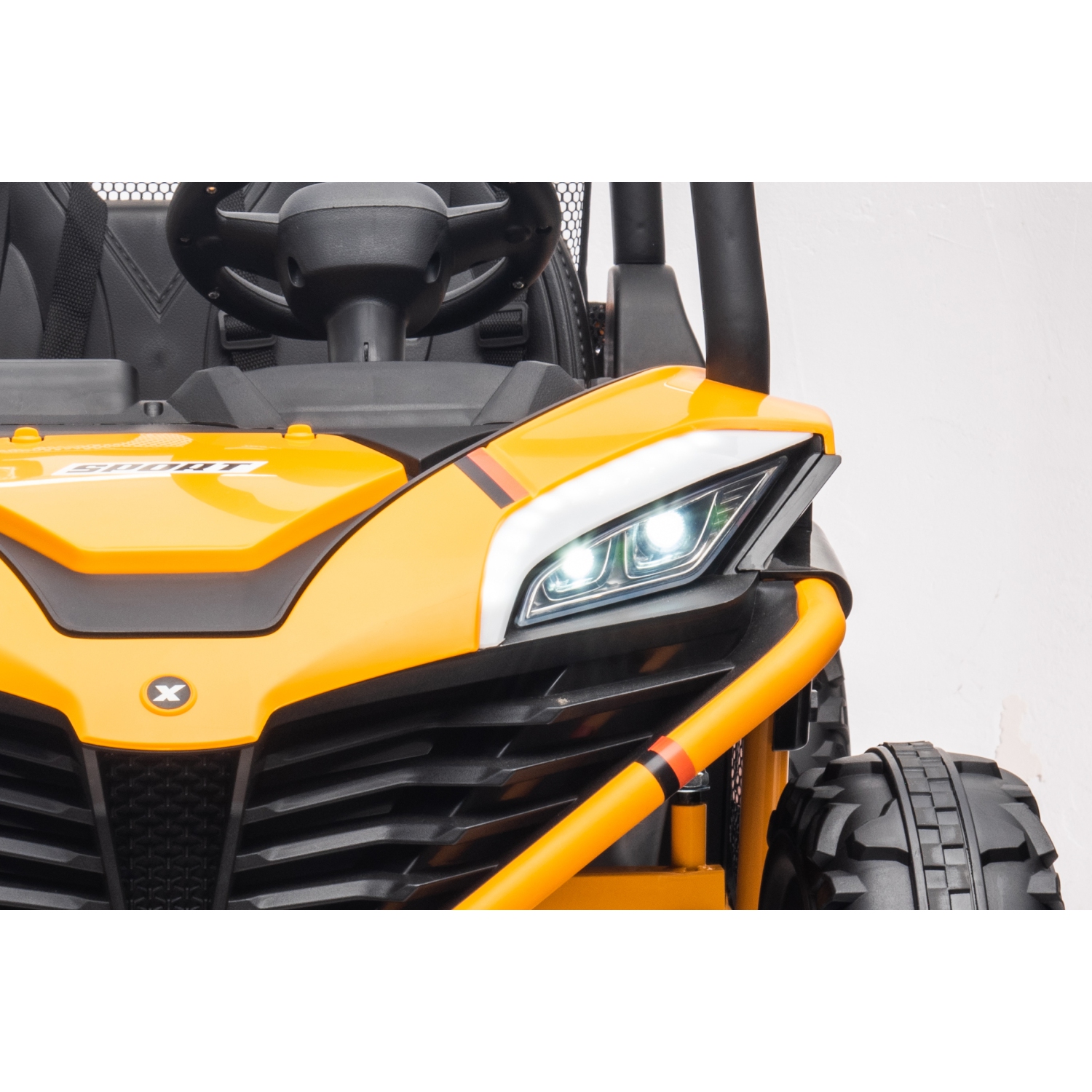 SONICTECK RAZOR UTV DUNE BUGGY BRUSHLESS ELECTRIC KIDS RIDE ON CAR 24VOLTS 2 SEATER LARGE SIZE KIDS RIDE ON CAR