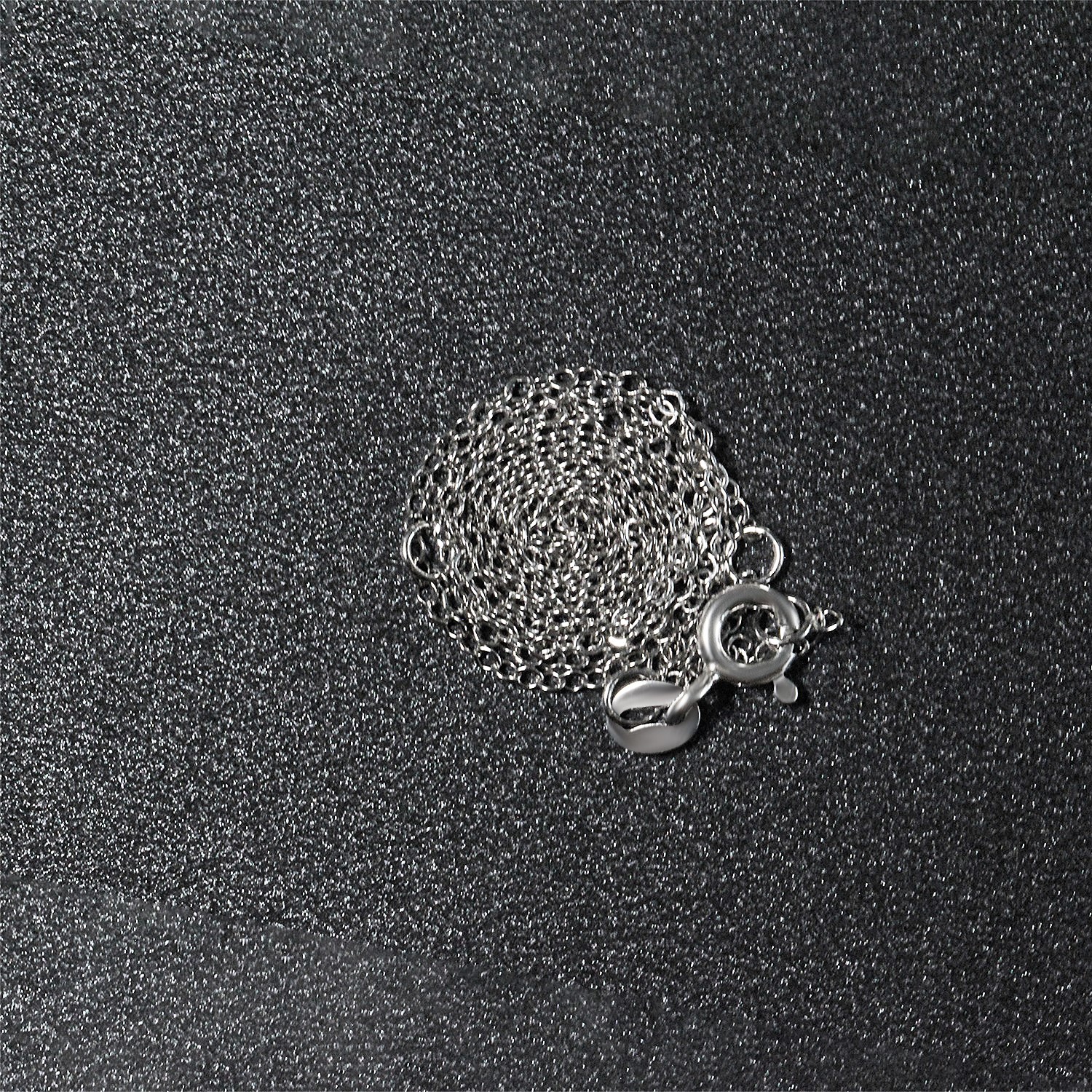 Double Extendable Piatto Chain in 14k White Gold