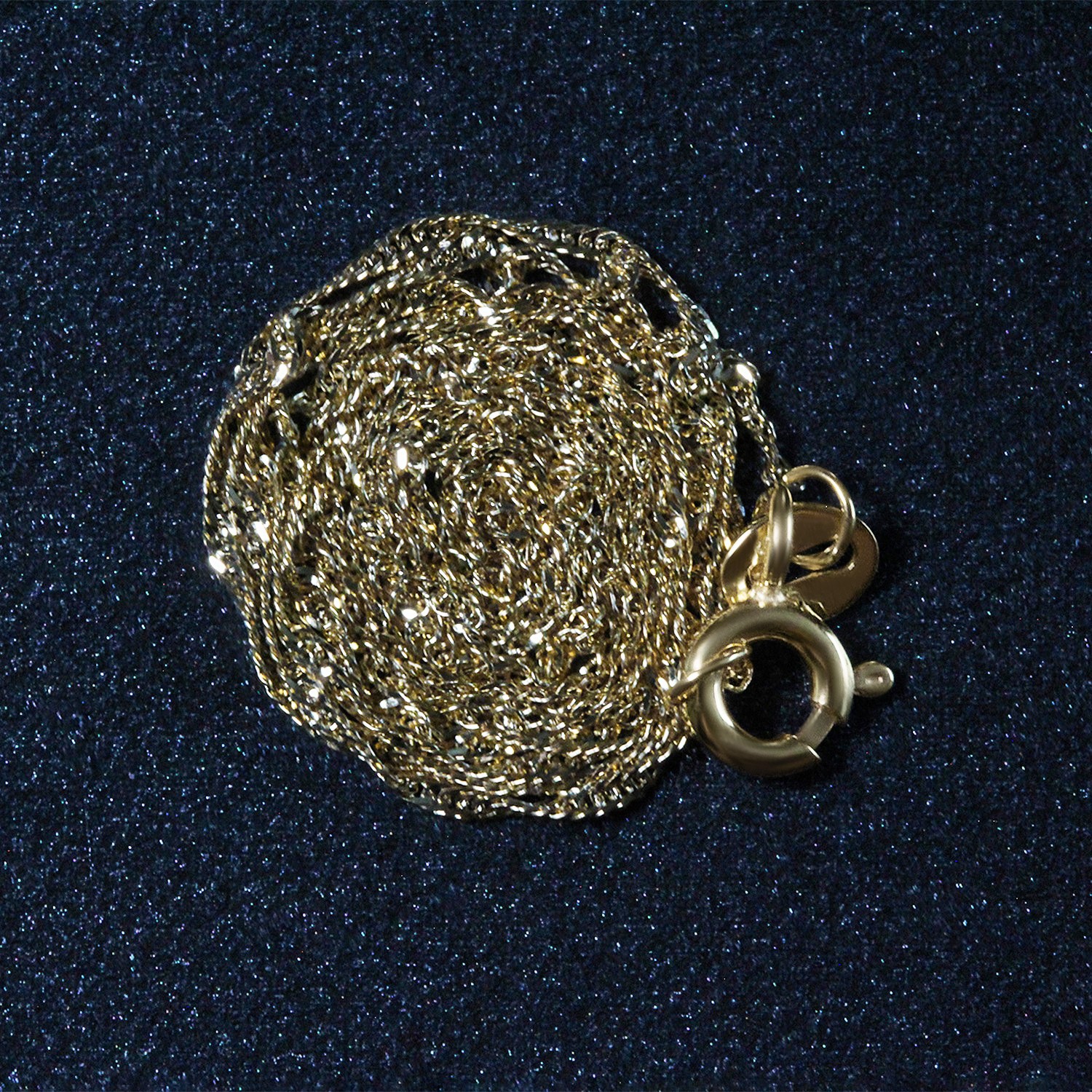 14k Yellow Gold Singapore Chain 1.0mm