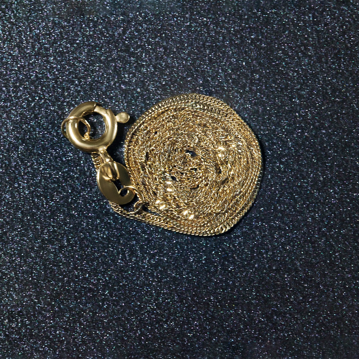 Chaîne Singapour en or jaune 14K ct 0,8&nbsp;mm