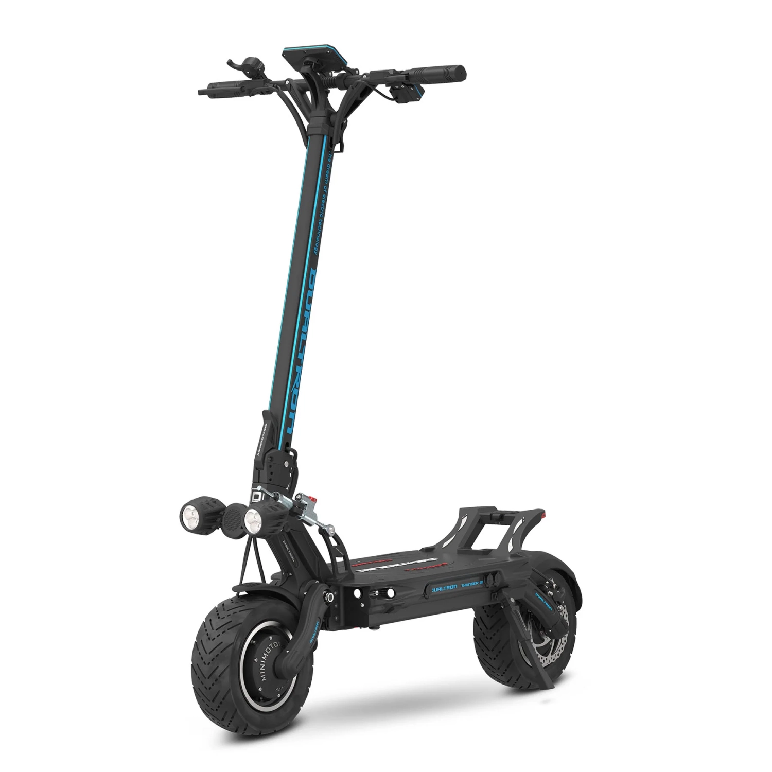 Dualtron Thunder 3 Electric Scooter (72V, 40Ah LG) | Dual Motor | Full Suspension | Up to 160KM Range | 90KM/h Top Speed | Foldable Electric Scooter for Adults