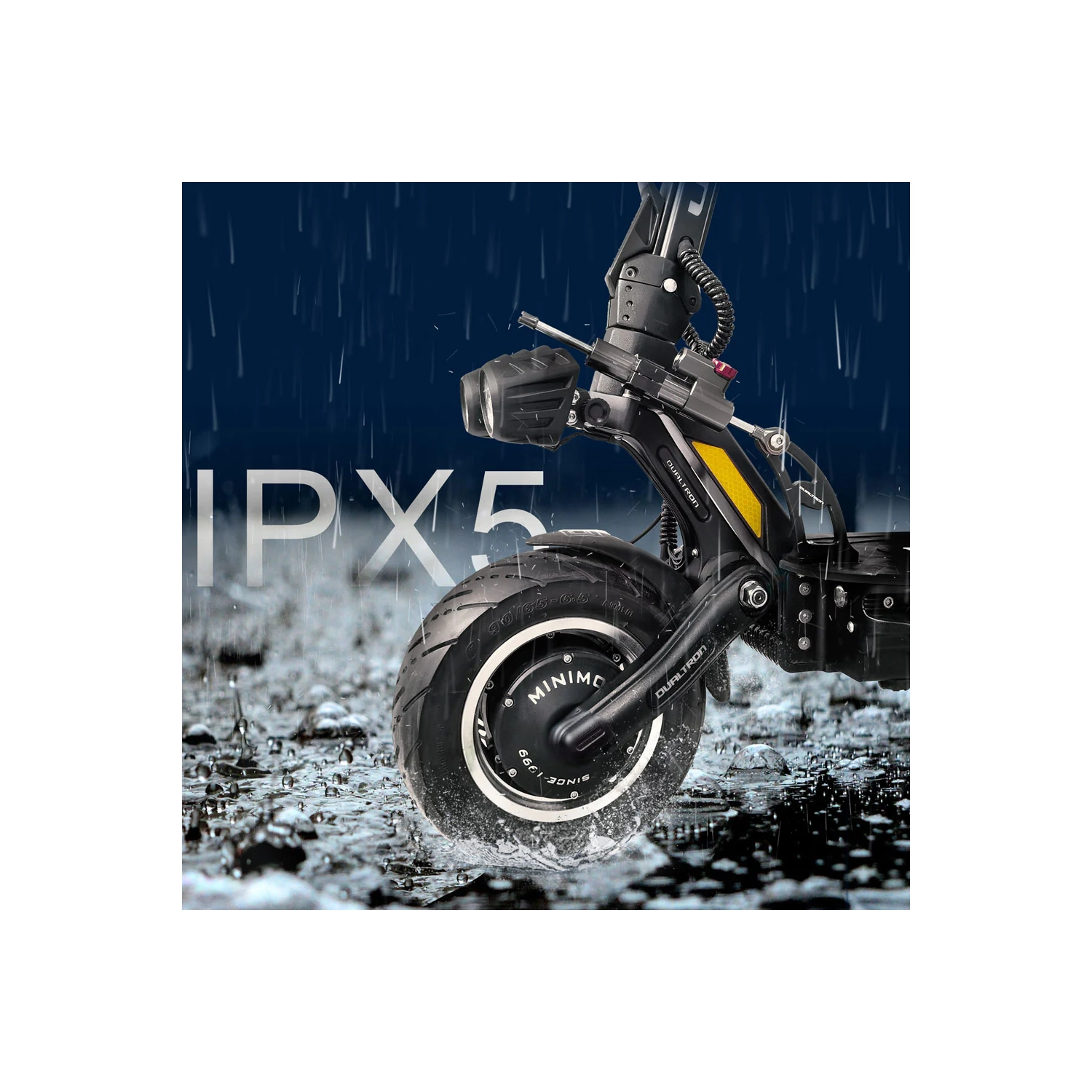 Trottinette électrique Dualtron Thunder 3 | moteur double | suspension complète | portée jusqu'à 160 km | vitesse maximale 90 km/h |