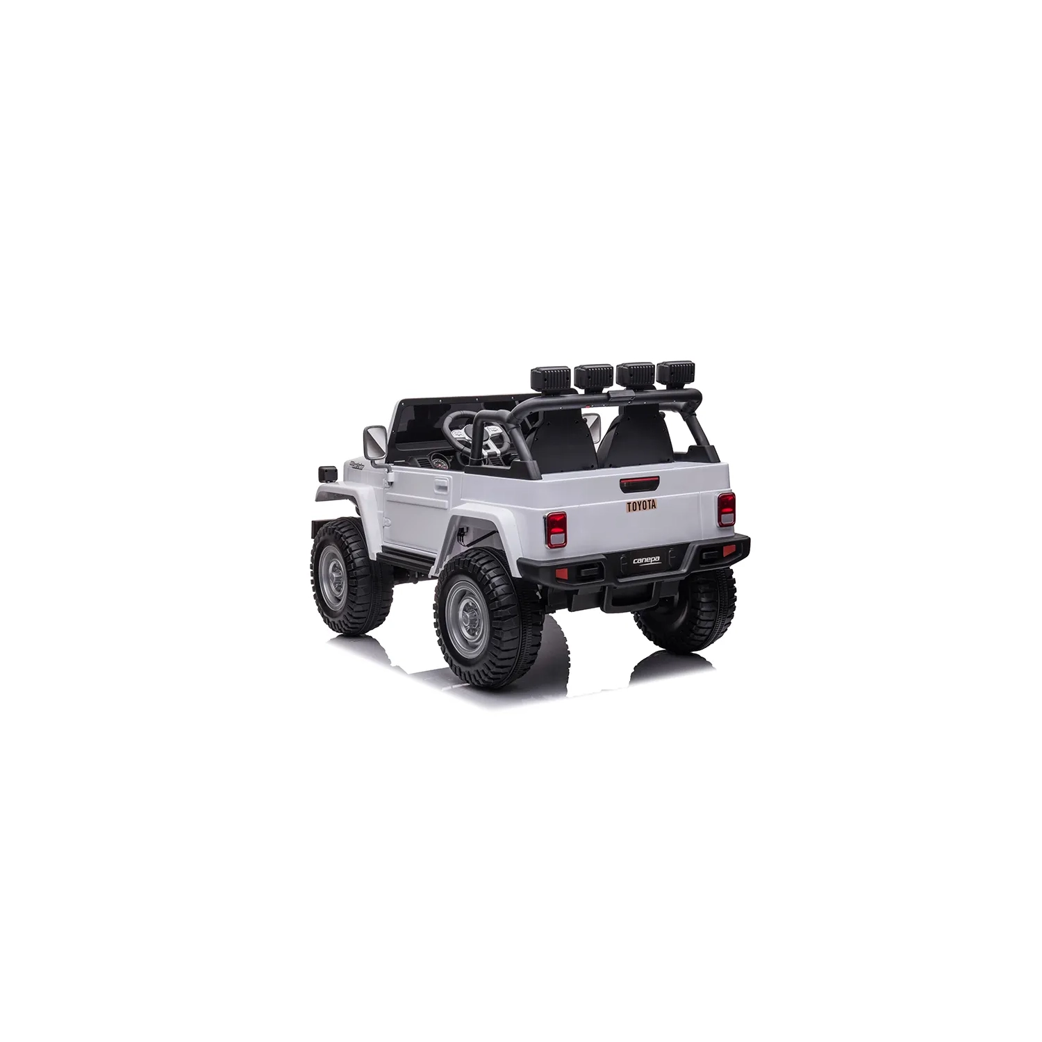 SONICTECK ELECTRIC KIDS RIDE ON CAR TOYOTA LANDCRUISER FJ40 4X4 24VOLTS KIDS RIDE ON CAR REMOTE CONTROL